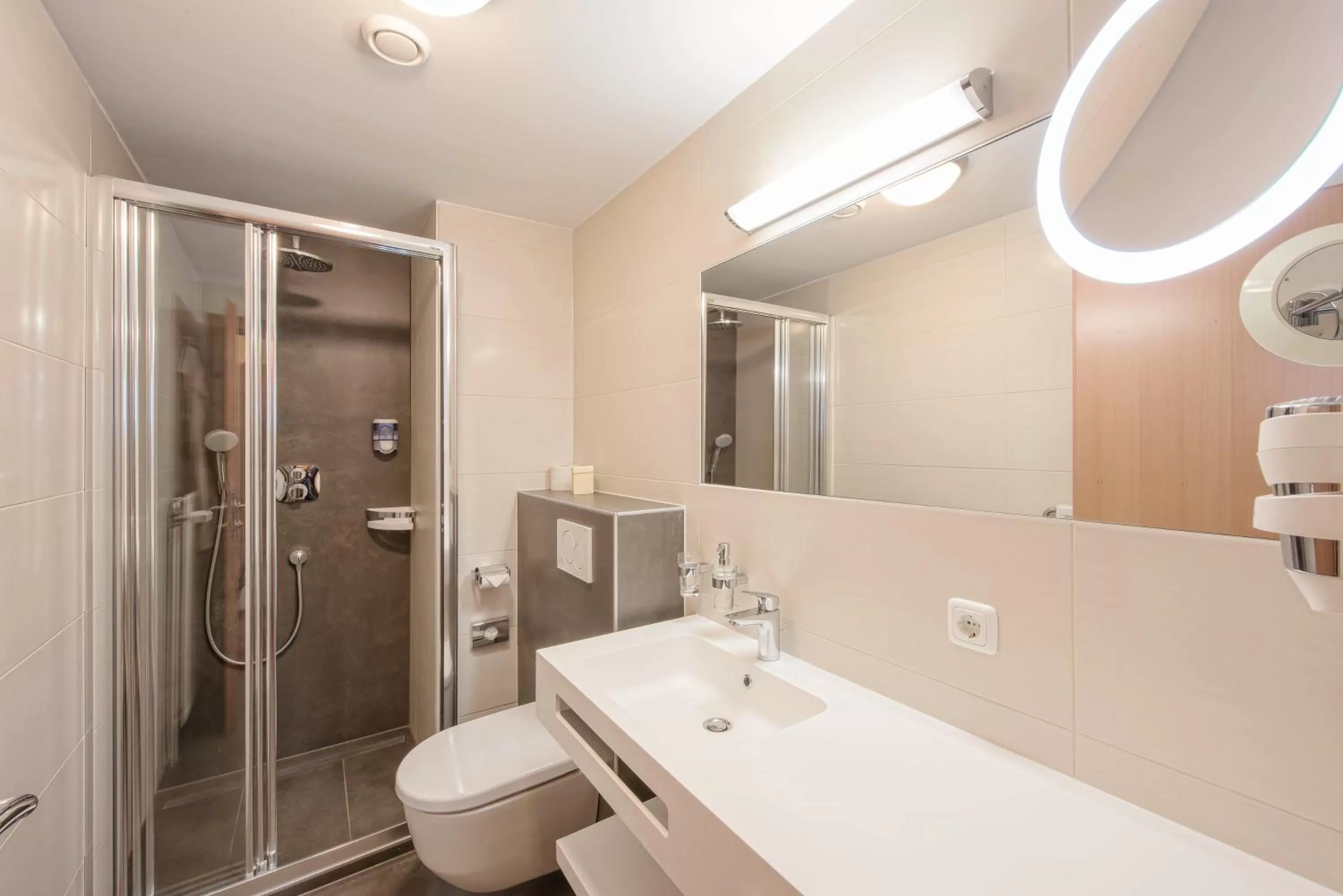 Bathroom in Hotel Mader