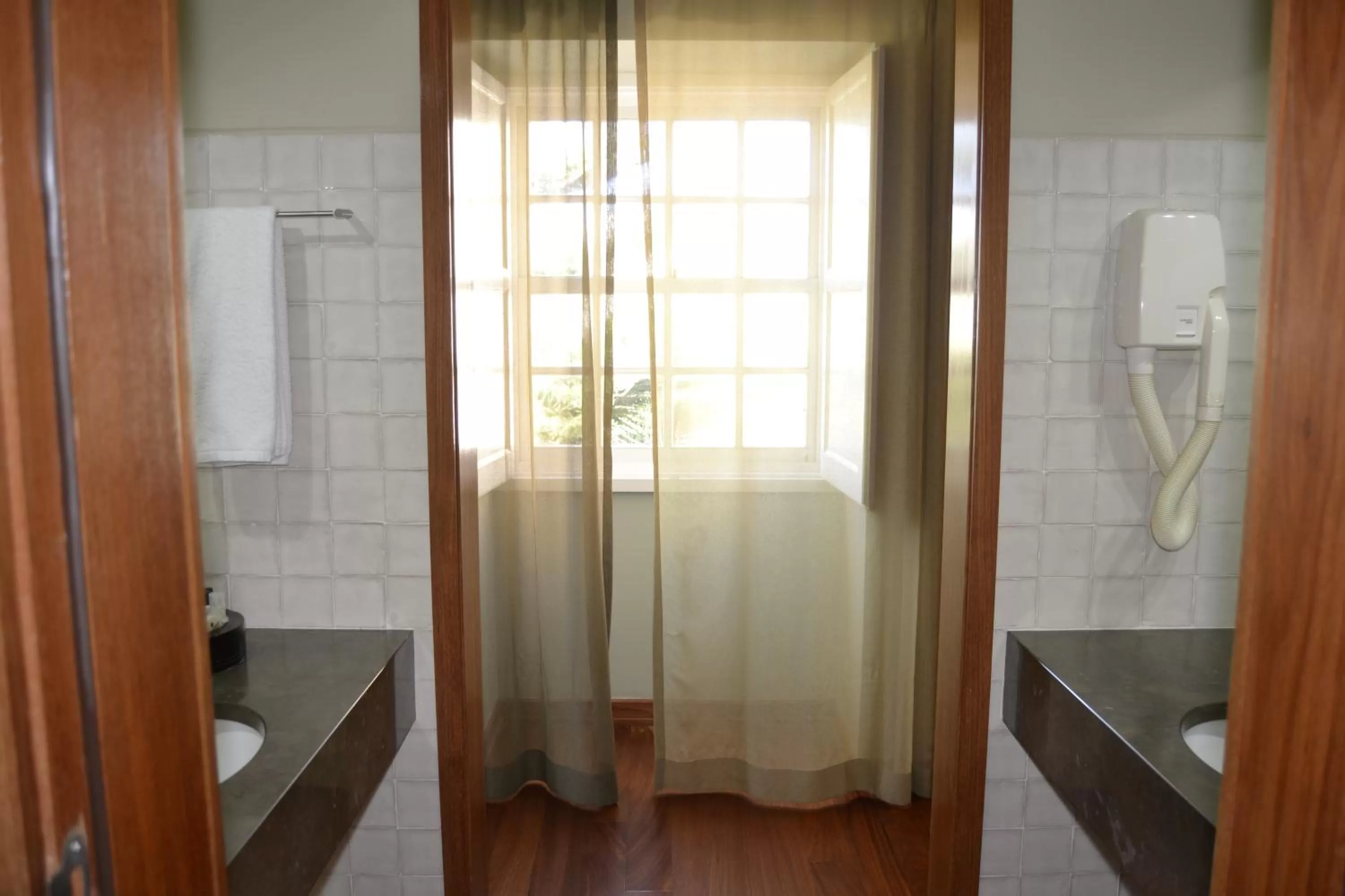 Bathroom in Pousada de Angra do Heroismo Castelo de S. Sebastiao