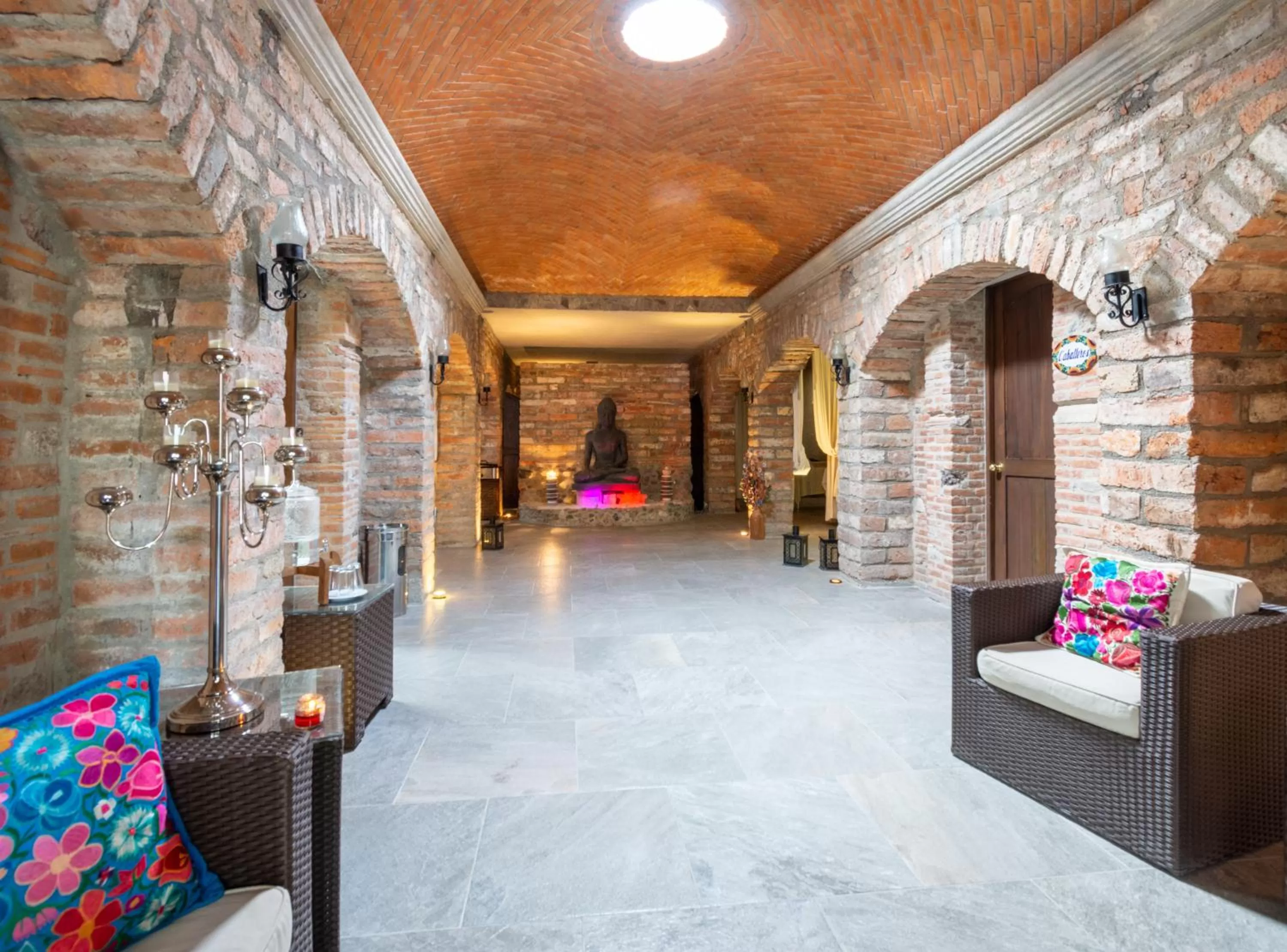 Spa and wellness centre/facilities in Hotel Hacienda San Cristóbal