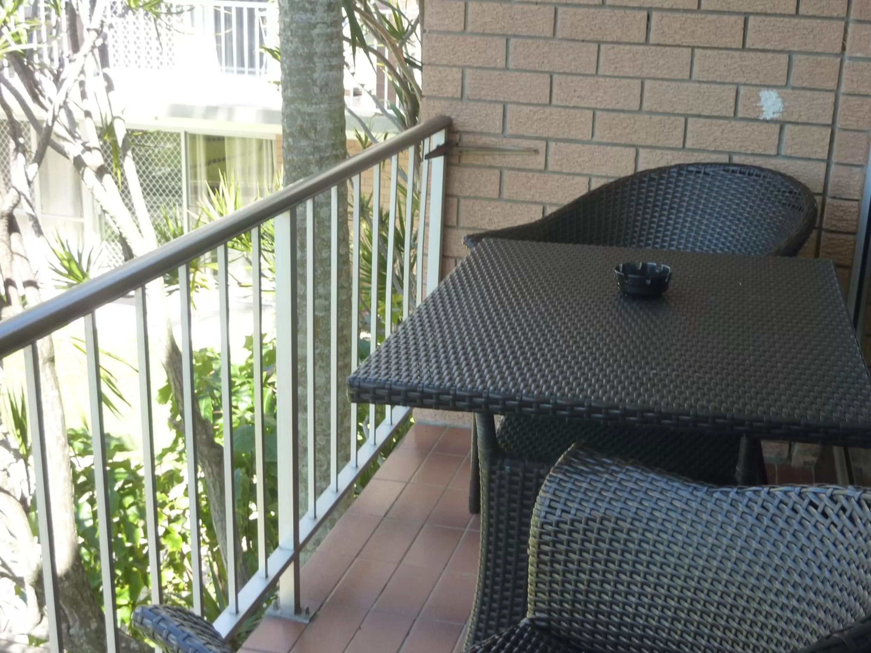 Balcony/Terrace in Jadran Motel & El Jays Holiday Lodge