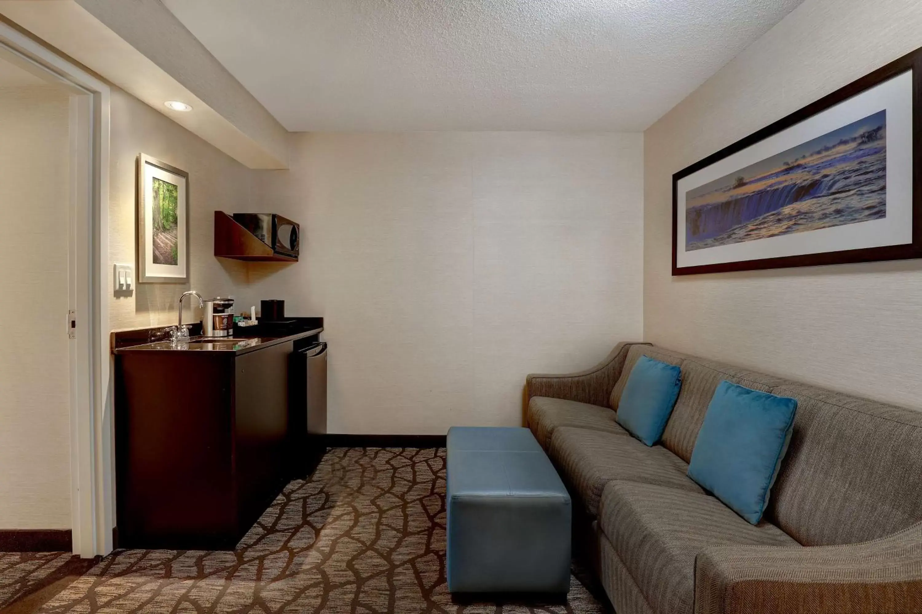 Living room, Seating Area in Embassy Suites by Hilton Niagara Falls/ Fallsview