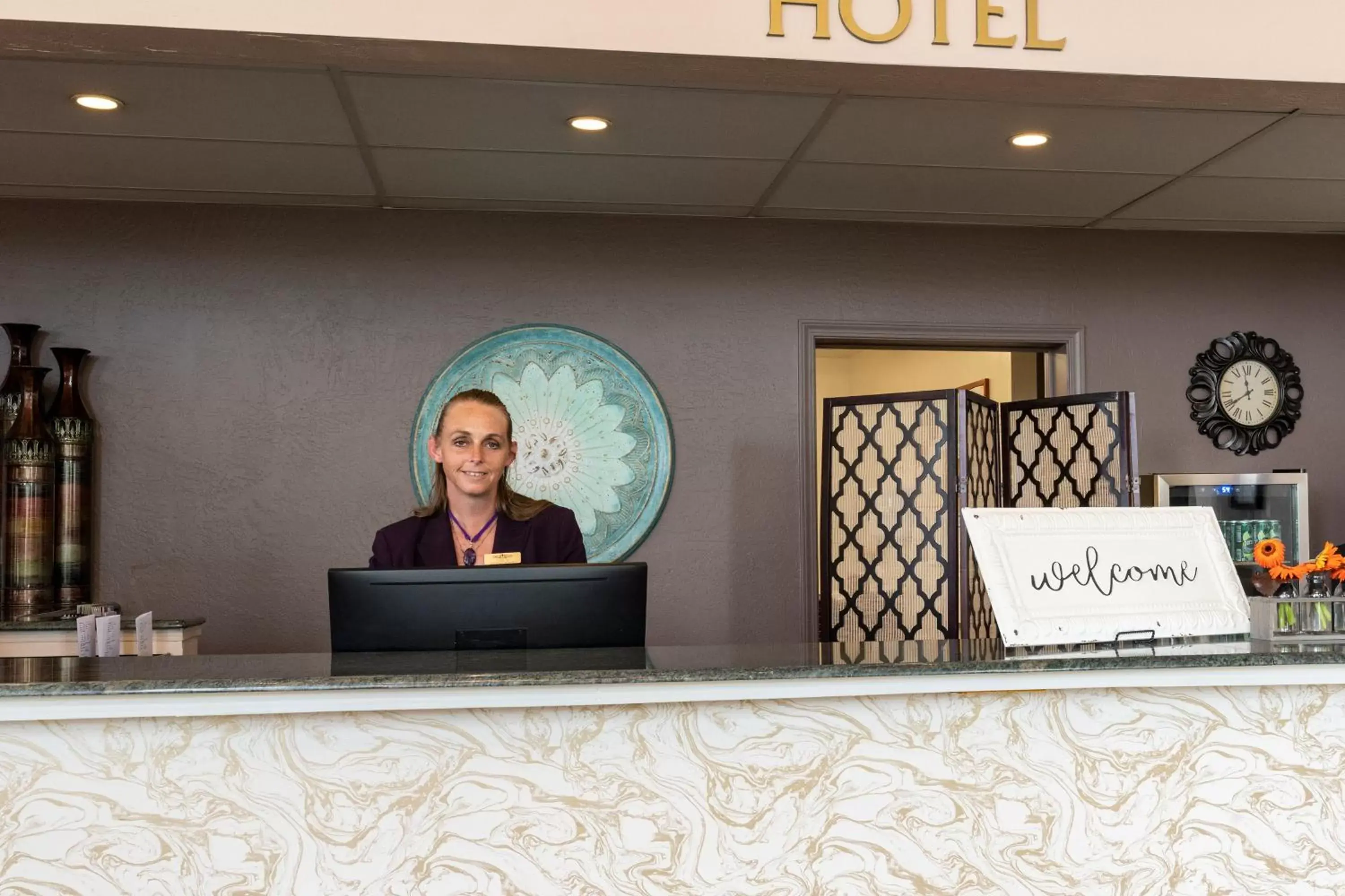 Staff in Forest Villas Hotel