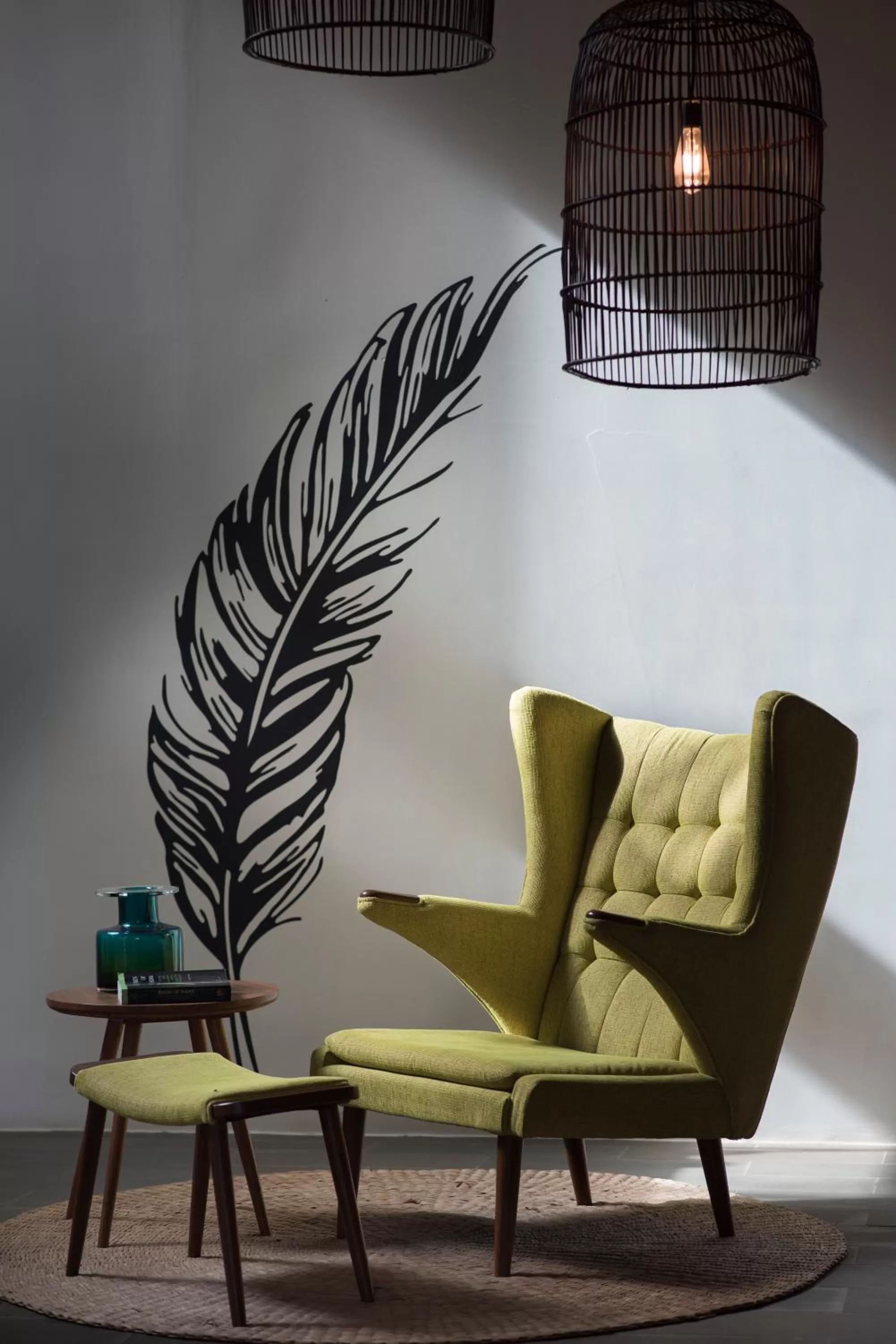 Library in The Aviary Hotel