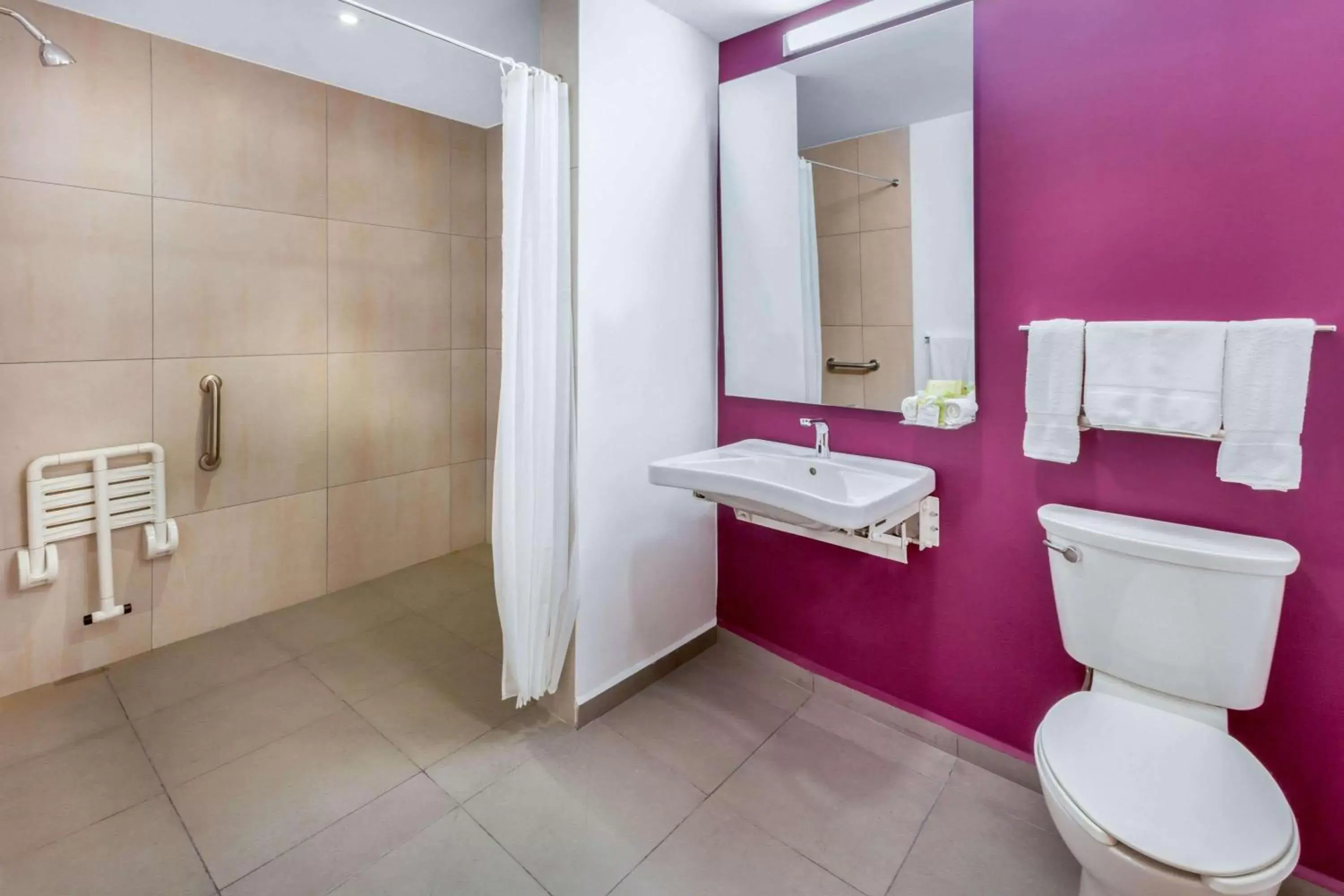 Shower, Bathroom in La Quinta by Wyndham San Jose Chiapa Puebla