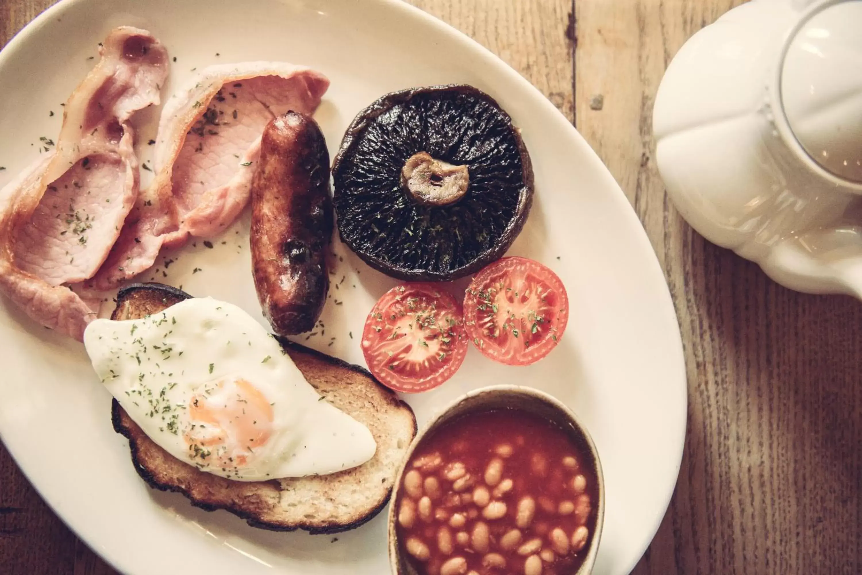 Food close-up in The Black Boy Inn Food close-up in The Black Boy Inn