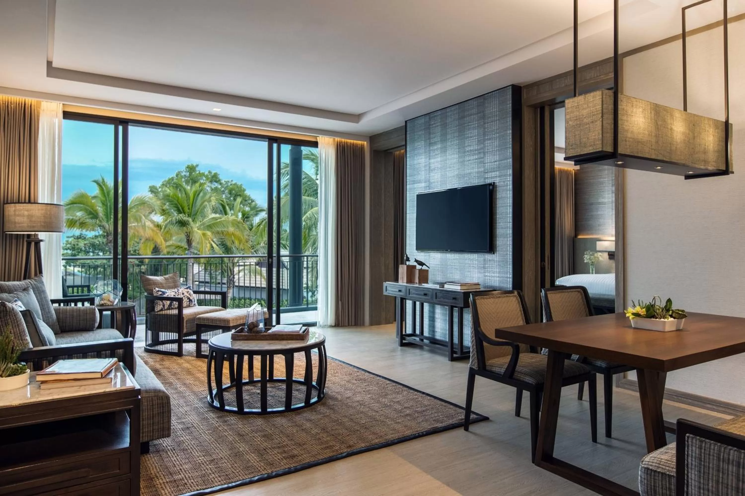 Living room in Phuket Marriott Resort and Spa, Nai Yang Beach