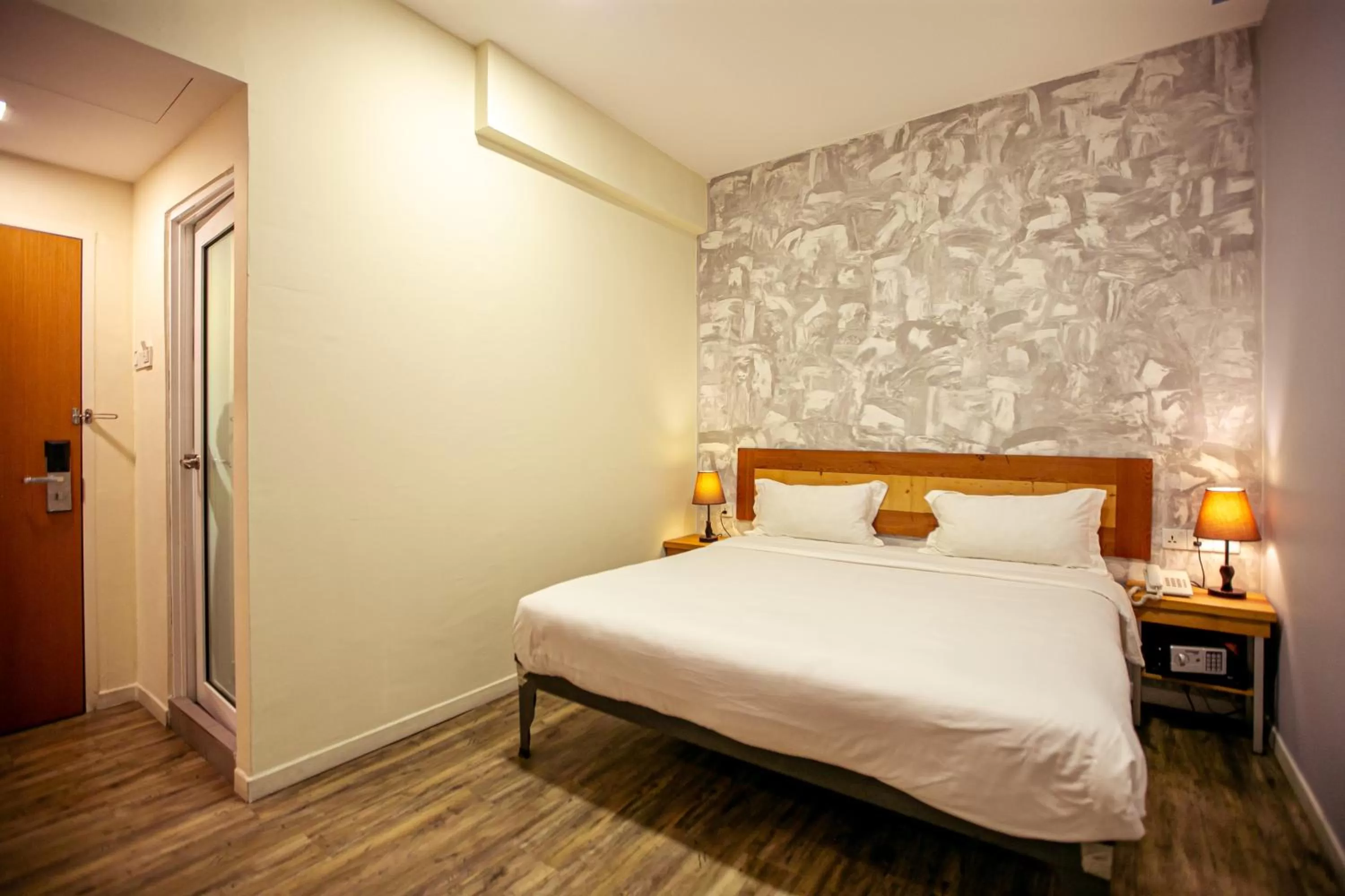 Bed in Chulia Mansion