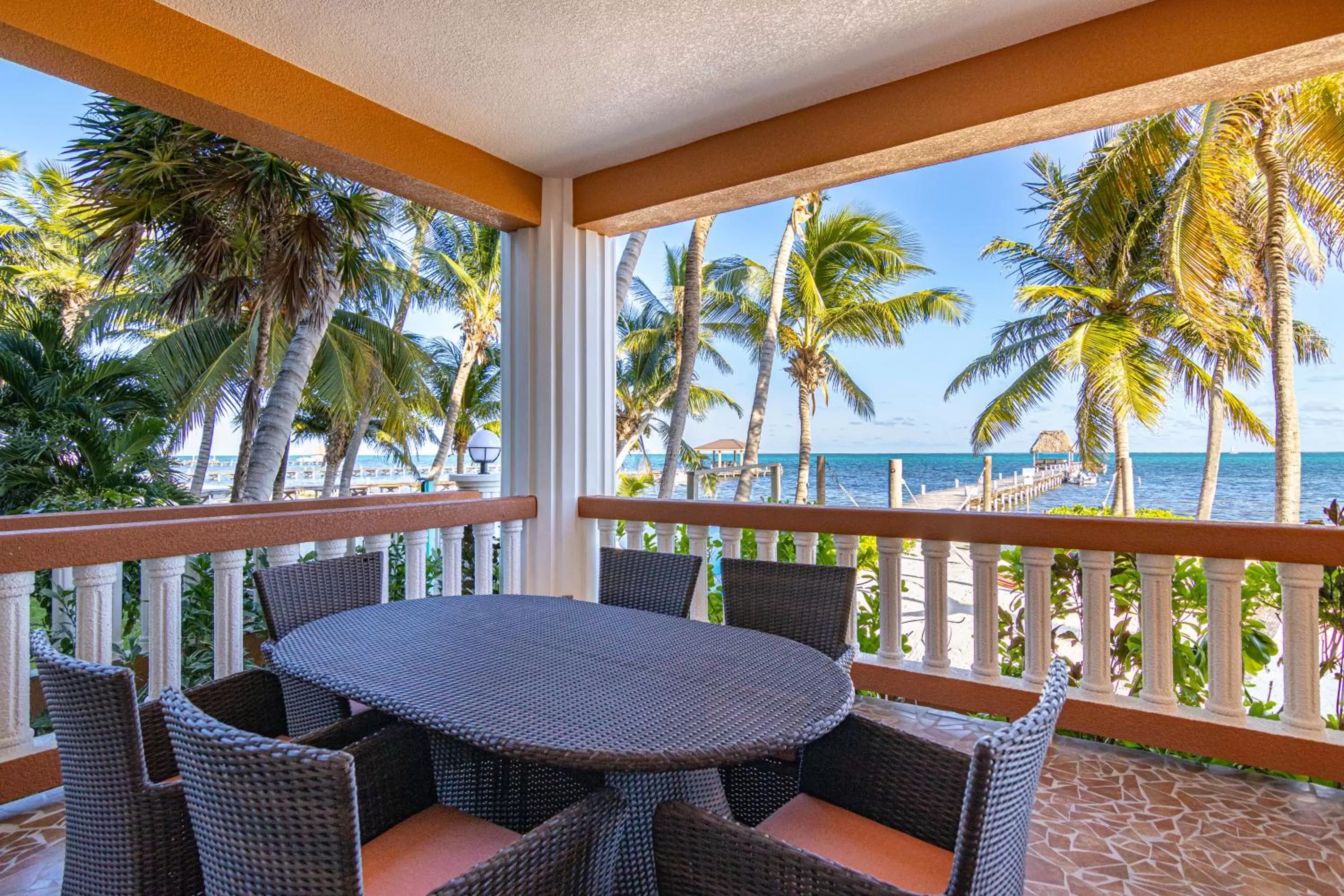 Patio in Lighthouse Beach Villas