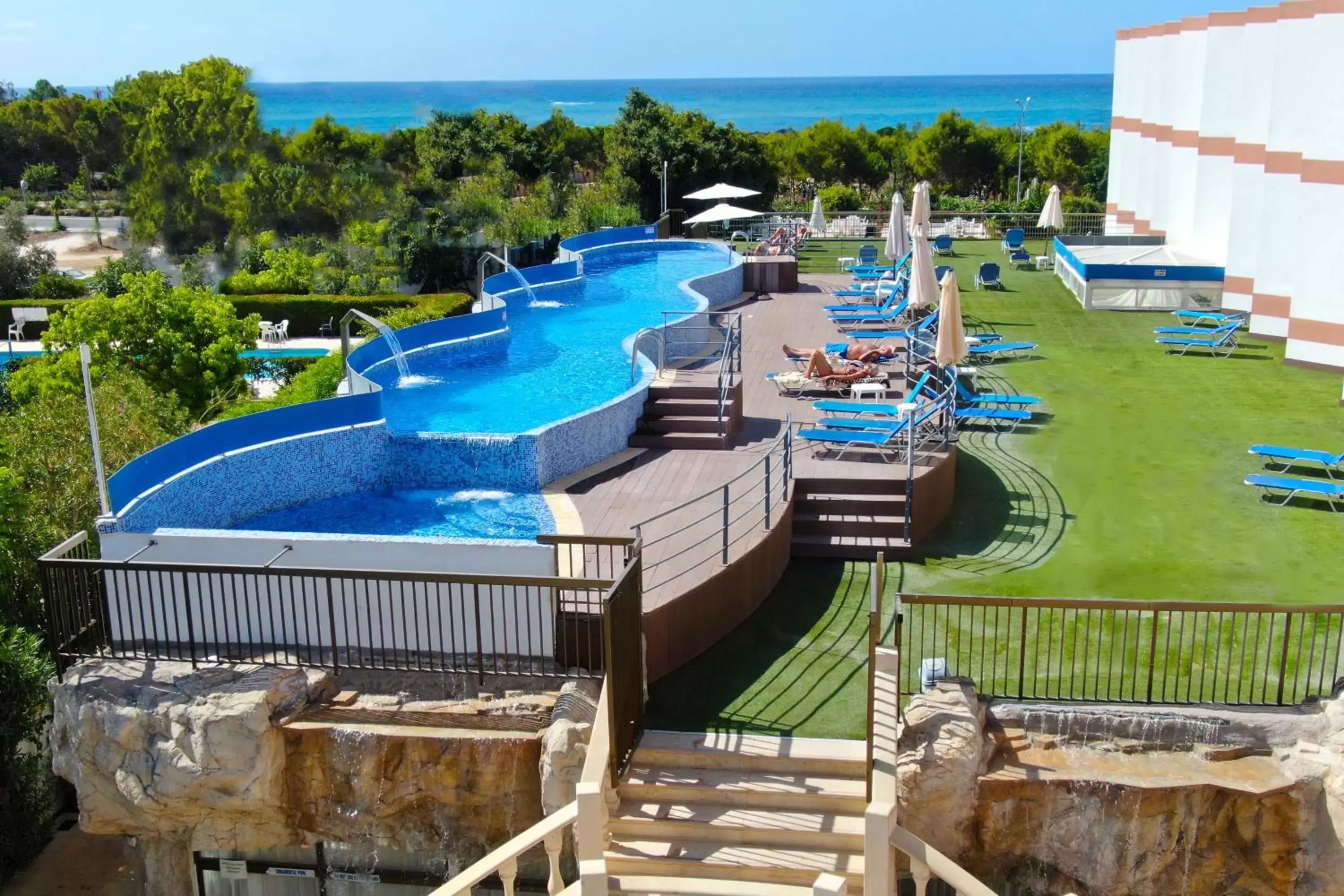 Swimming pool, Pool View in Avlida Hotel