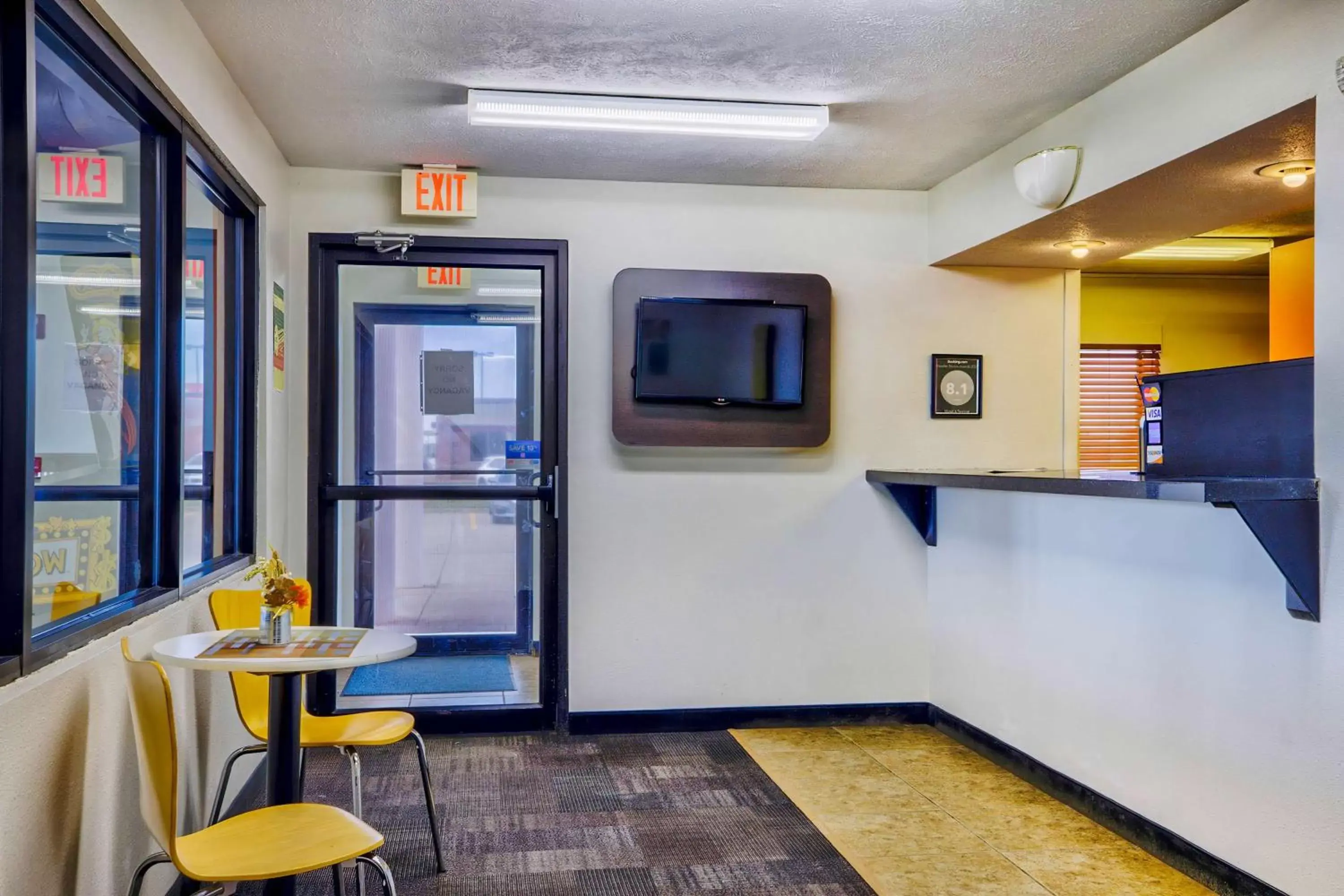 Lobby or reception in Motel 6-Percival, IA Lobby or reception in Motel 6-Percival, IA