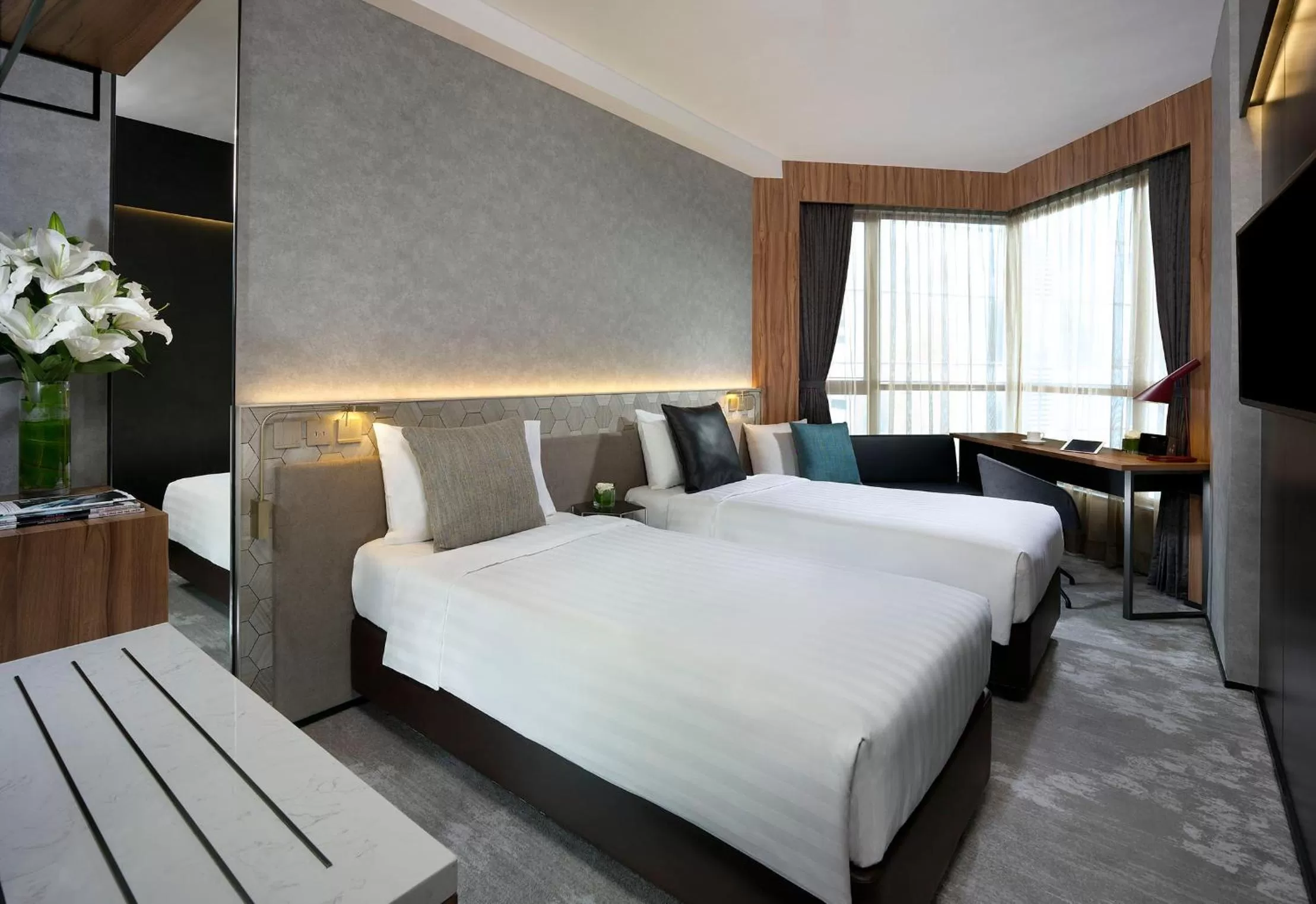 Bed in The Harbourview - Chinese YMCA of Hong Kong