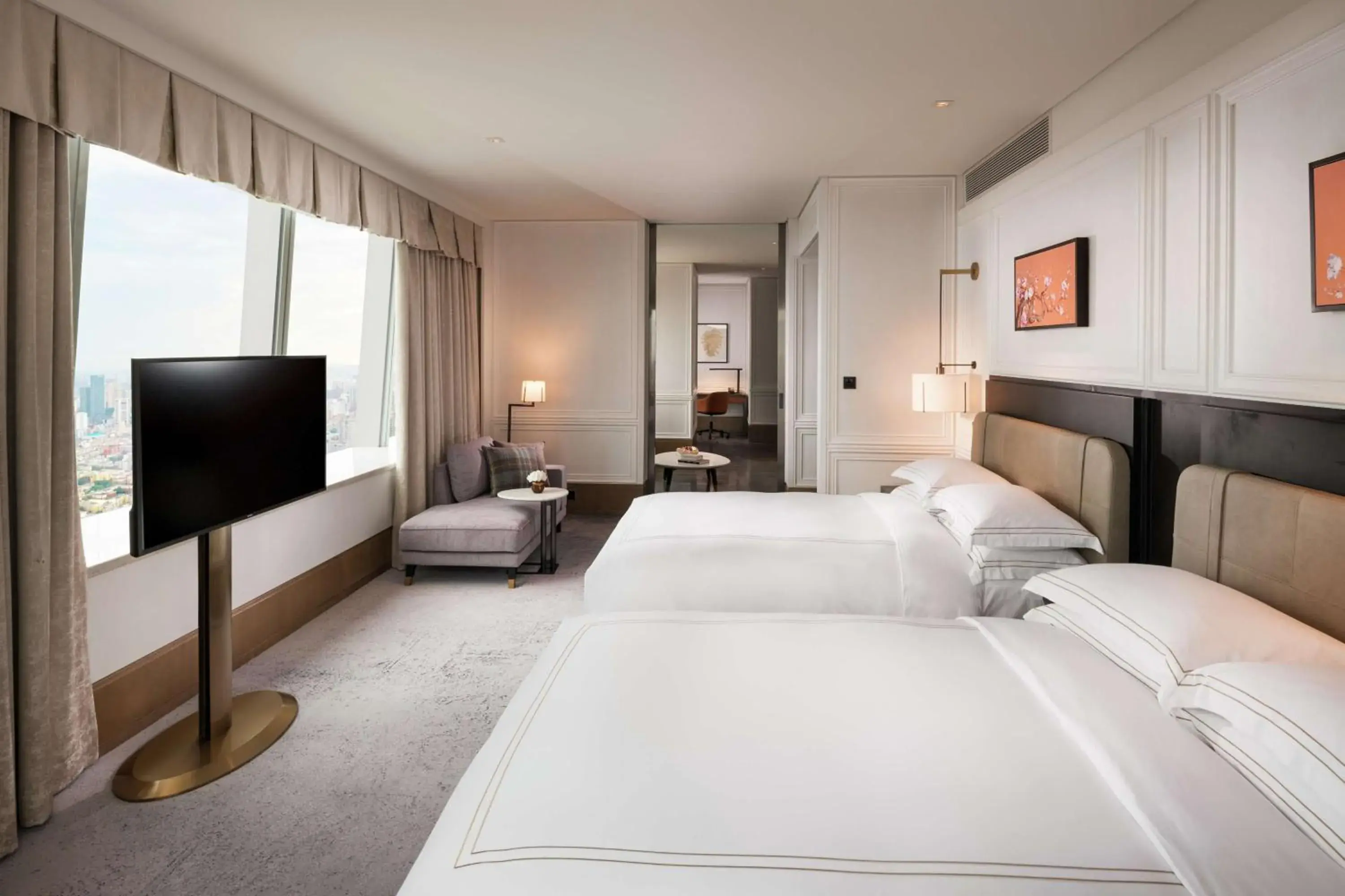 Bedroom, Bed in Conrad Shenyang