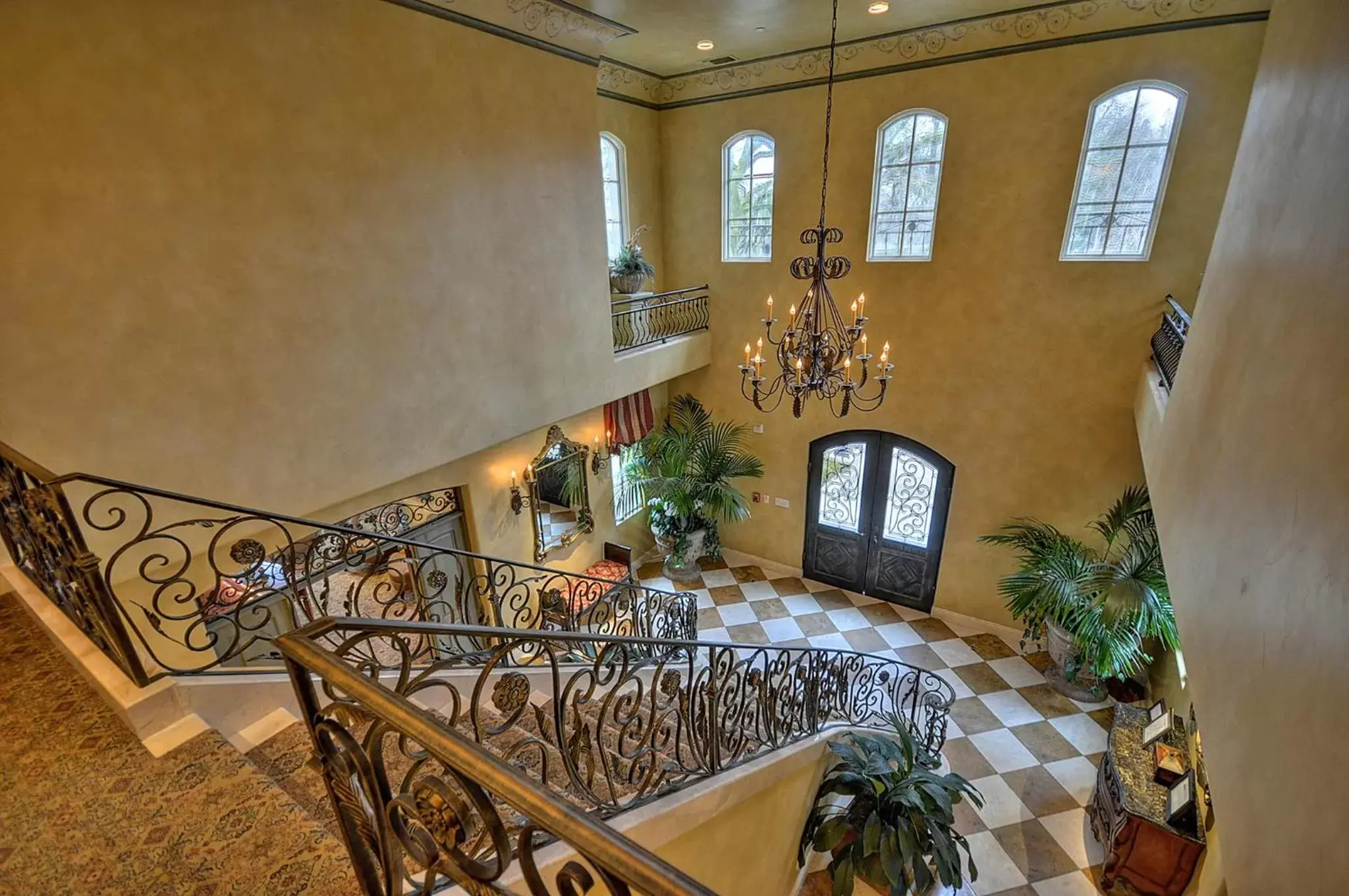 Decorative detail in The Villa at Arden Hills