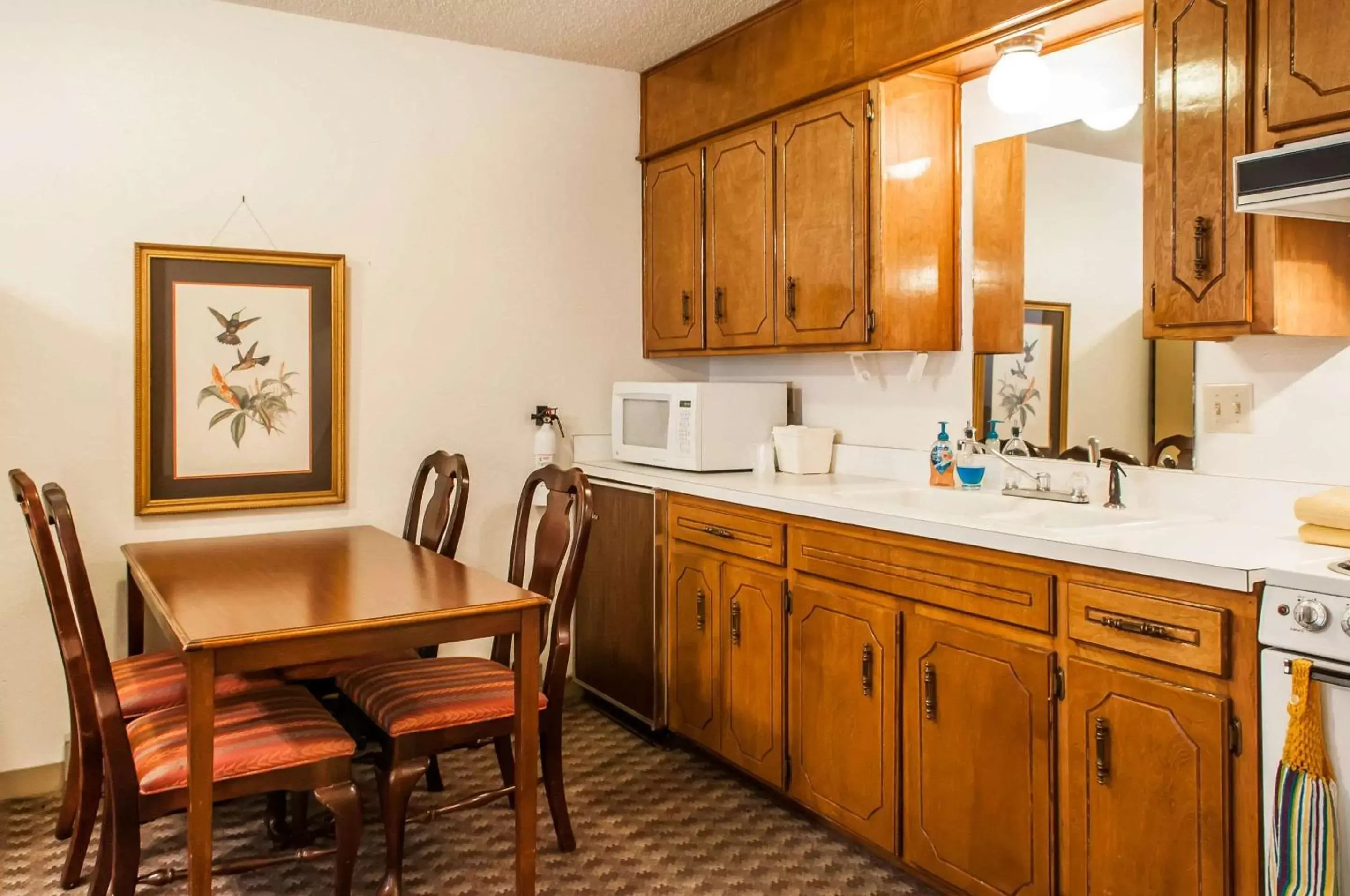 Photo of the whole room, Kitchen/Kitchenette in Econo Lodge Eagle Nest