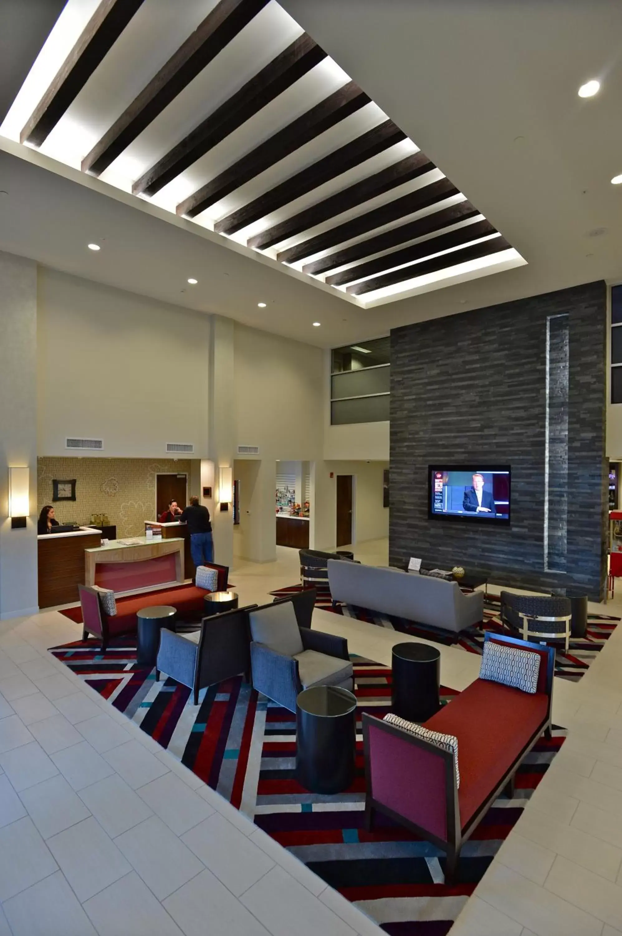 Lobby or reception, Restaurant/Places to Eat in Hawthorn Suites by Wyndham El Paso