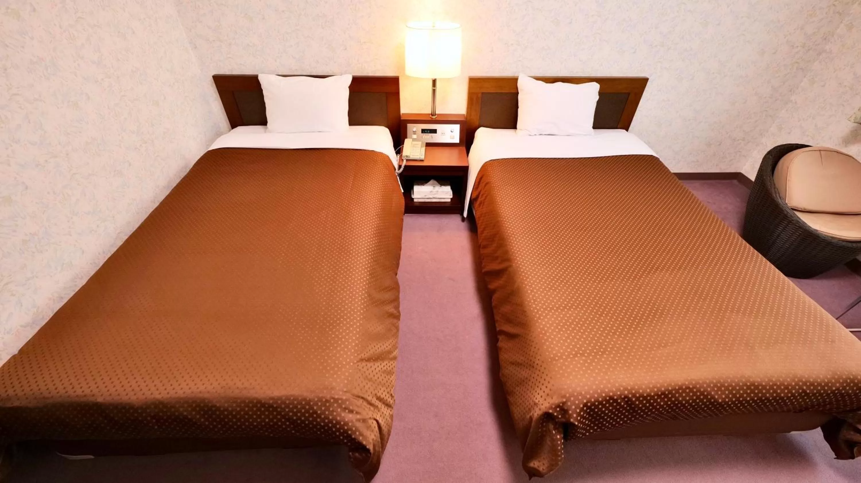 Bed in Hotel Oak Forest