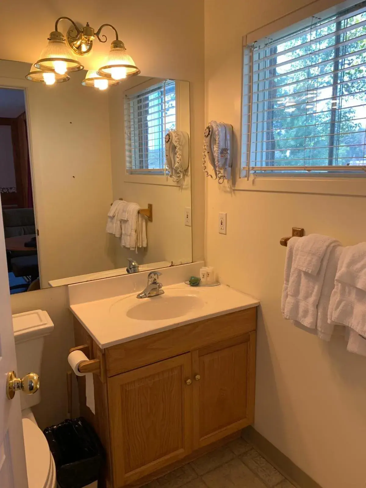 Bathroom in Algonquin Lakeside Inn