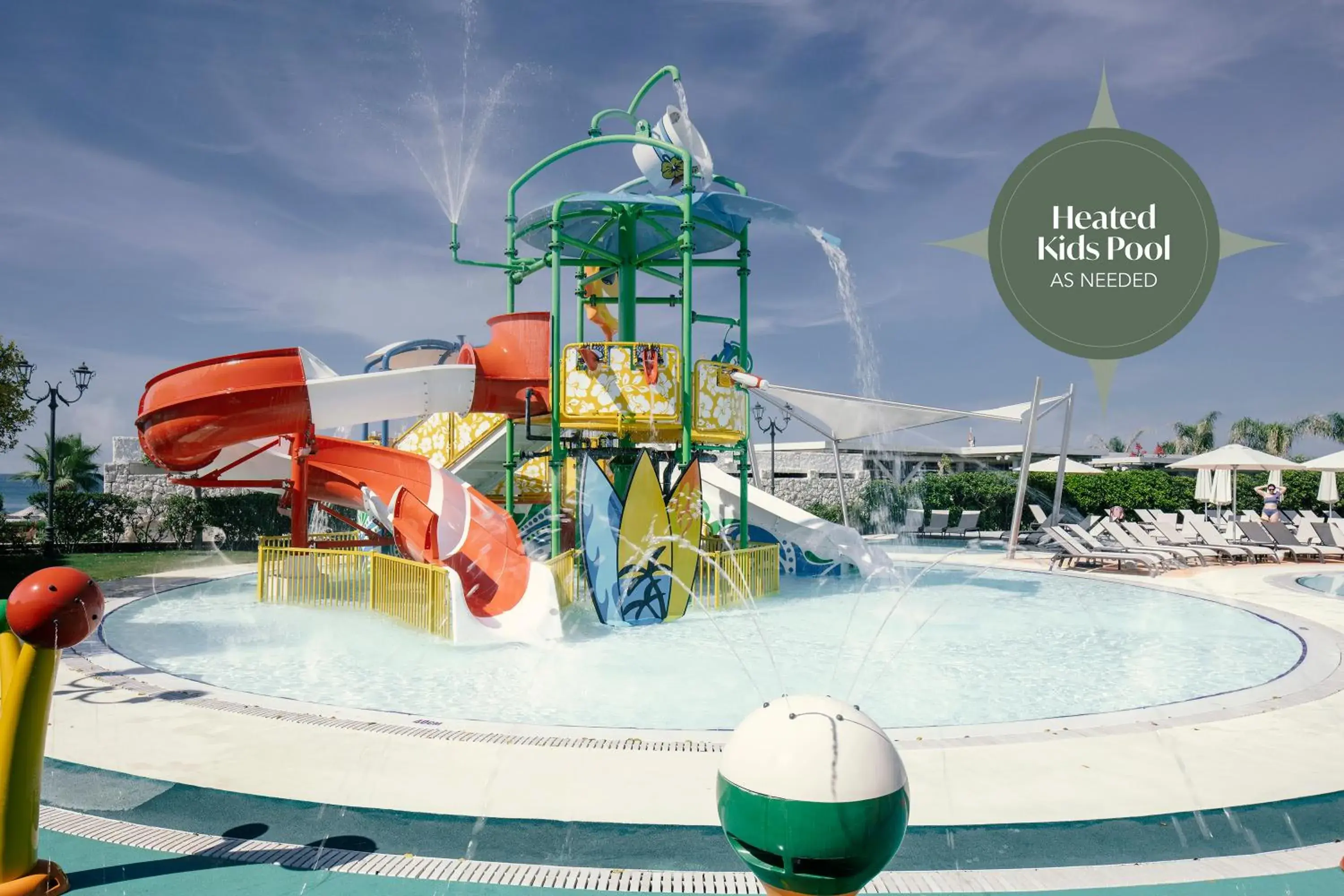 Swimming pool, Water Park in Ela Quality Resort Belek - Kids Concept