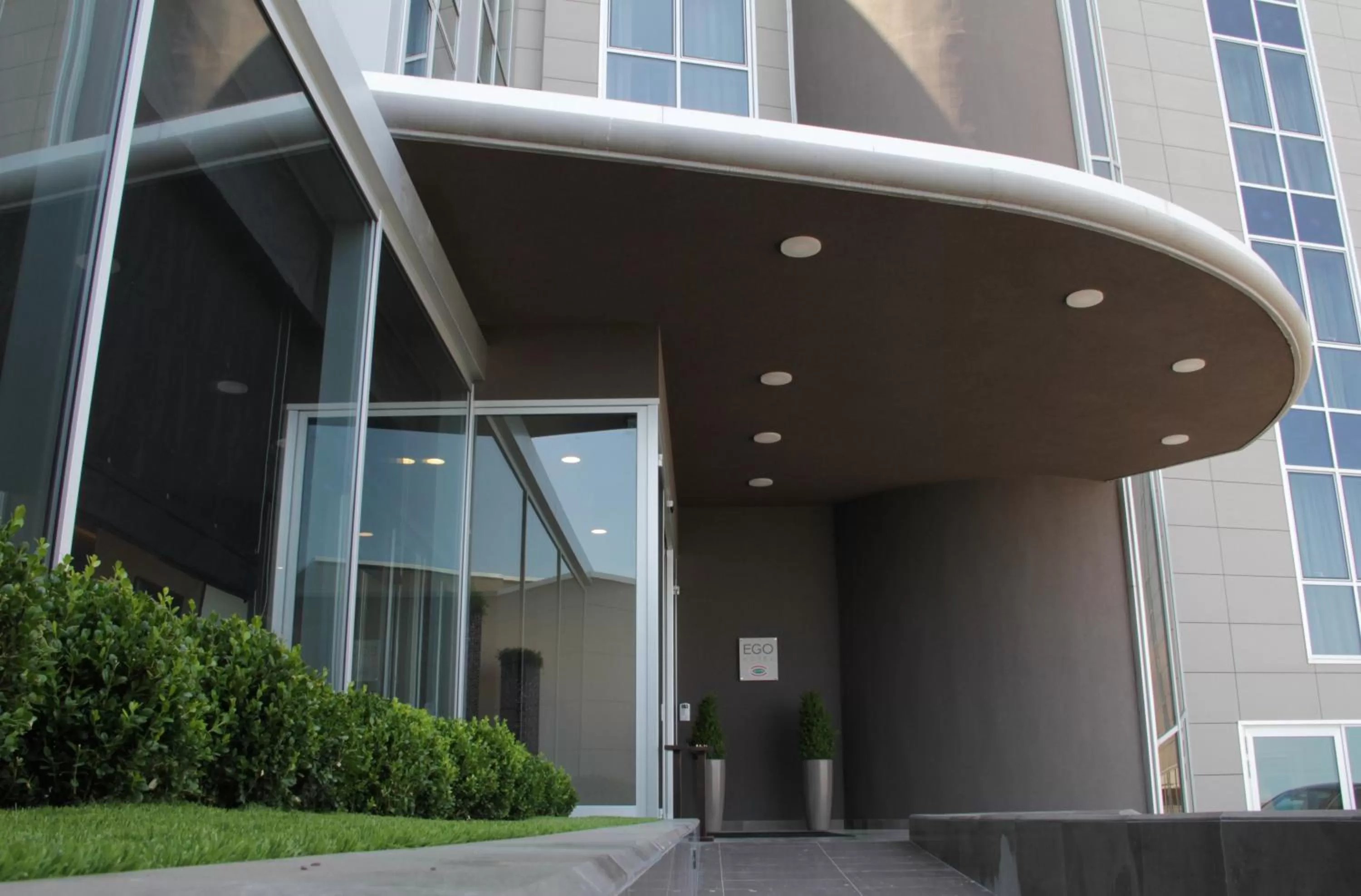 Facade/entrance in Ego Hotel