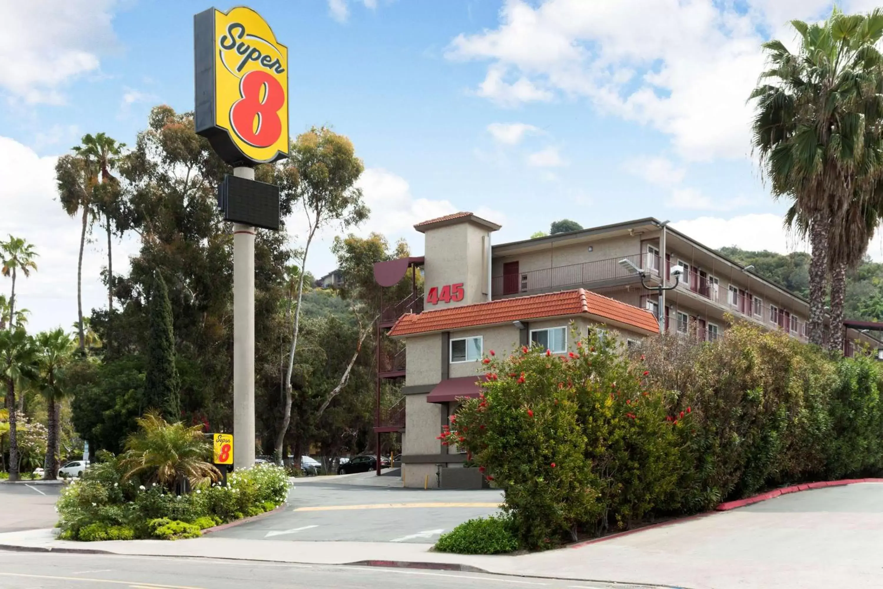 Property building in Super 8 by Wyndham San Diego Hotel Circle