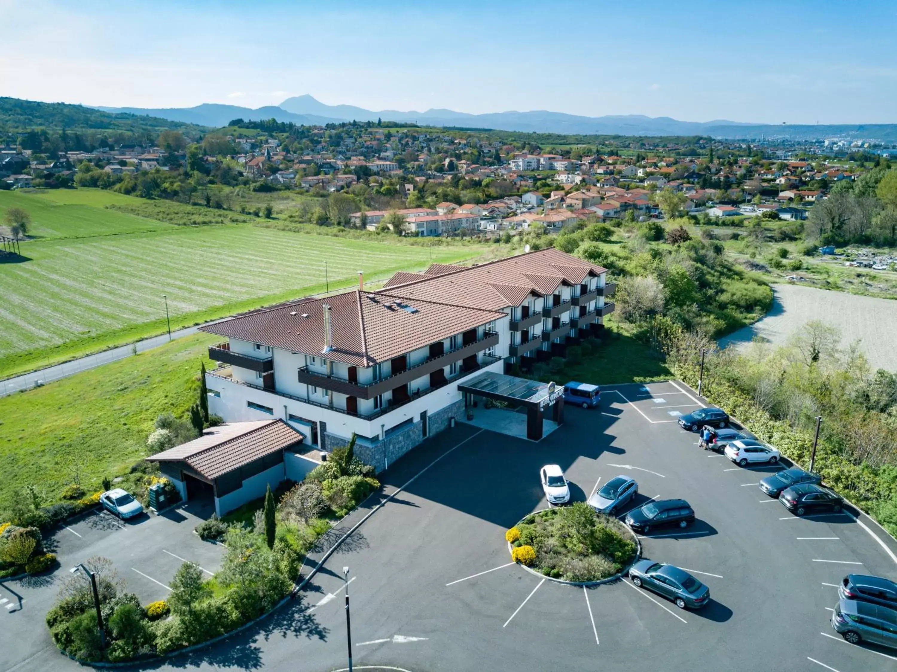 Bird's eye view, Bird's-eye View in Best Western Plus Hotel Gergovie