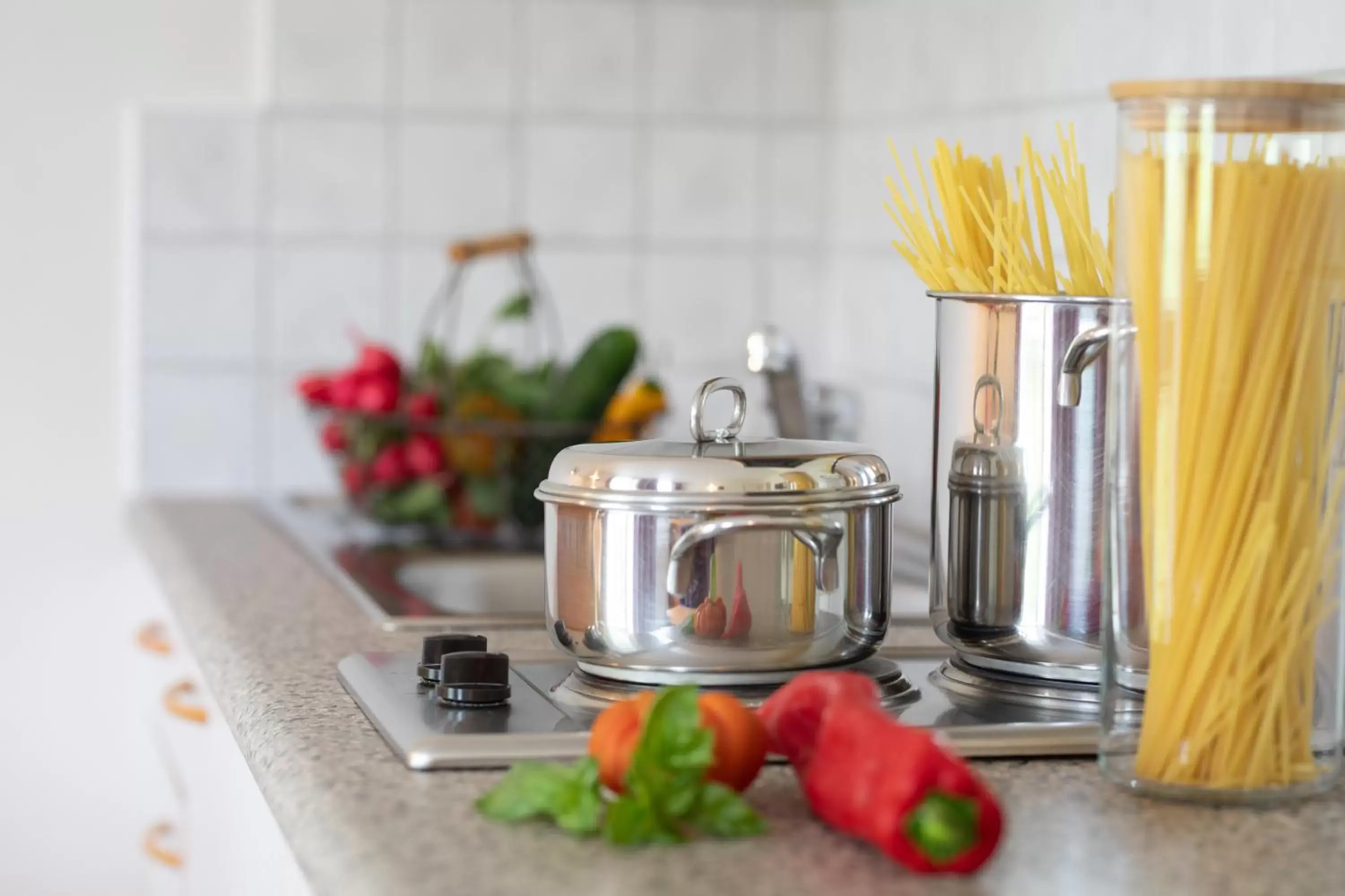 Kitchen or kitchenette in Residence Margreth