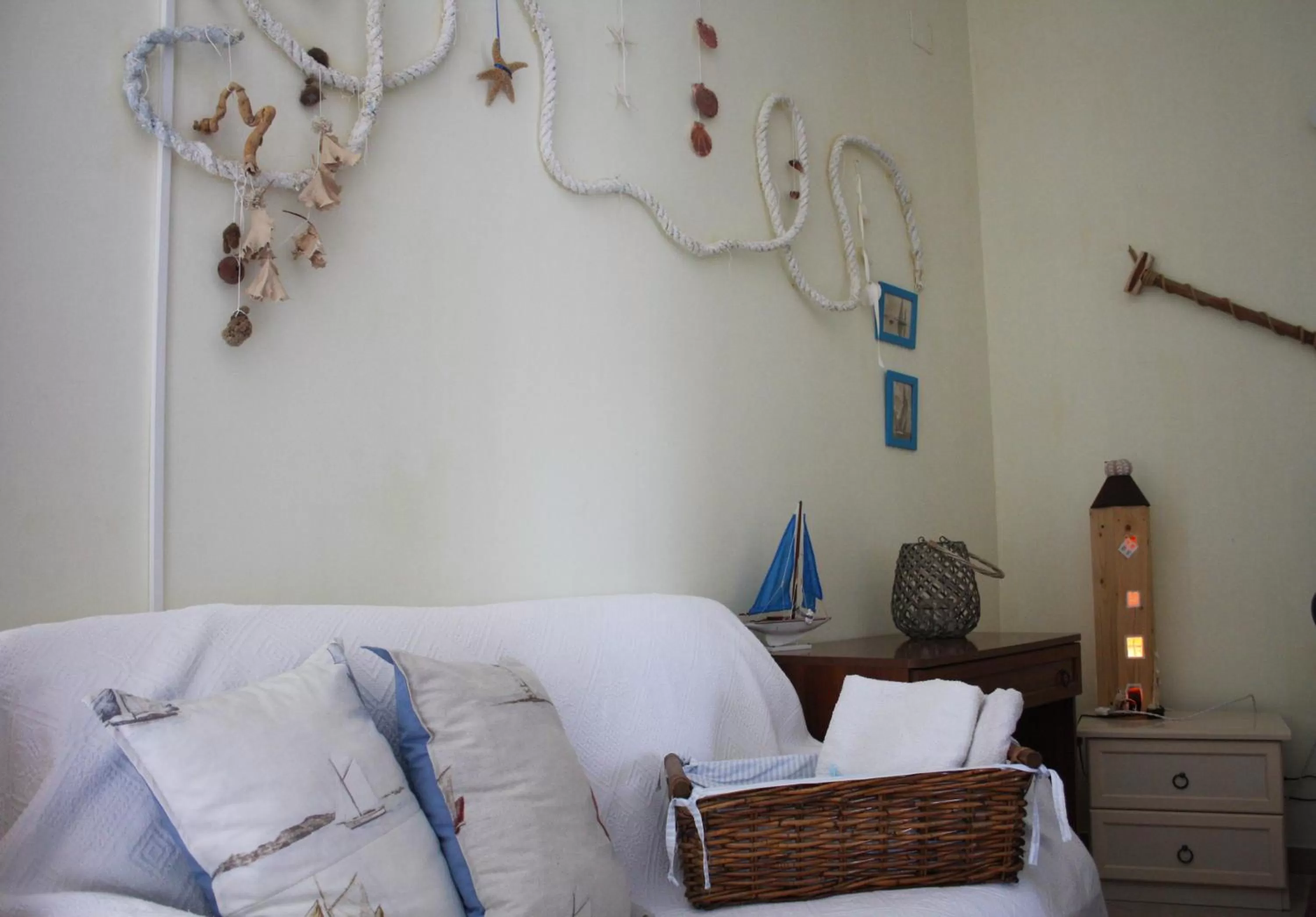 Seating area in La Cascata