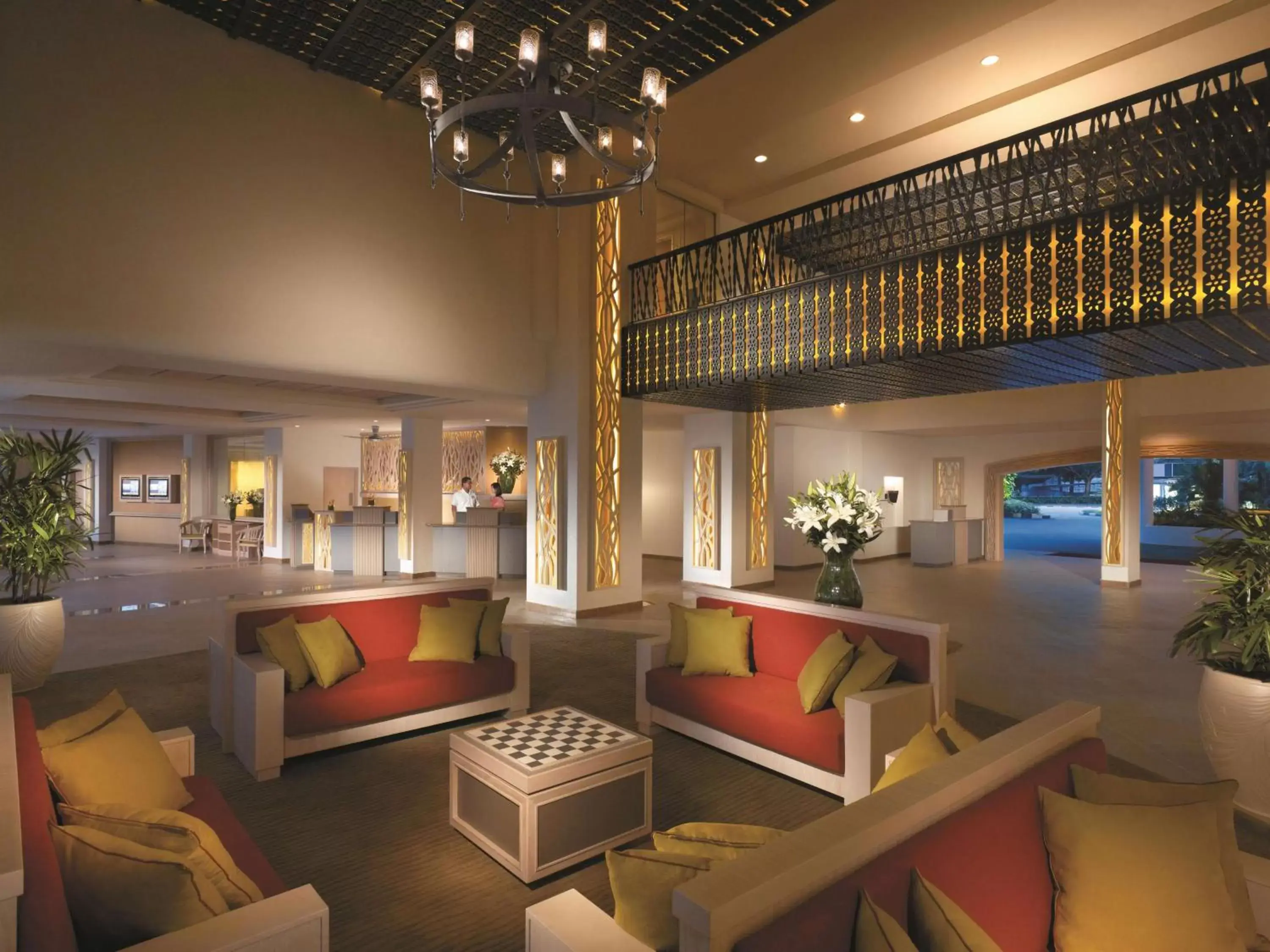 Lobby or reception, Lounge/Bar in Shangri-La Golden Sands, Penang