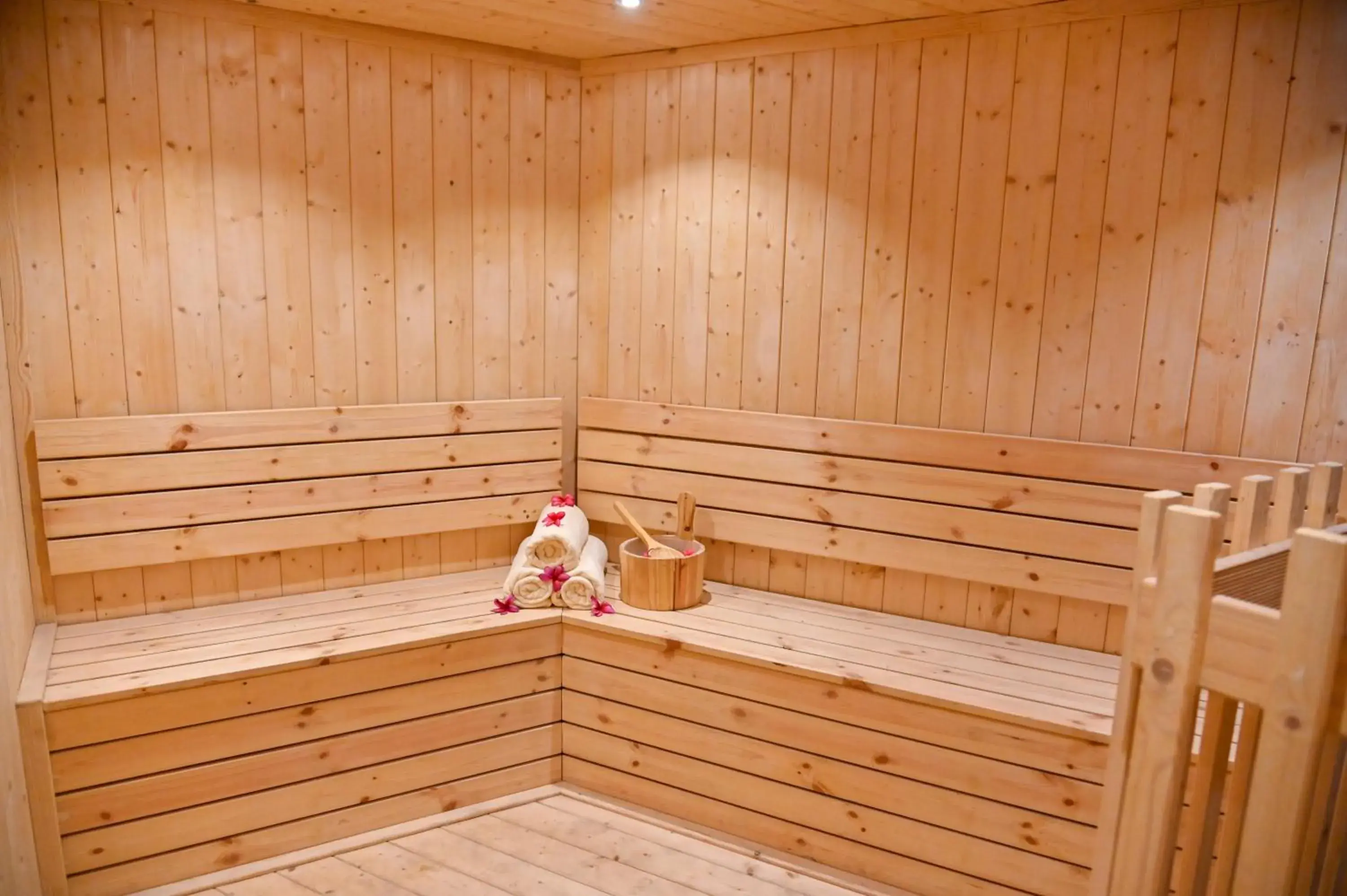 Sauna in Welcomhotel by ITC Hotels, Devee Grand Bay, Visakhapatnam