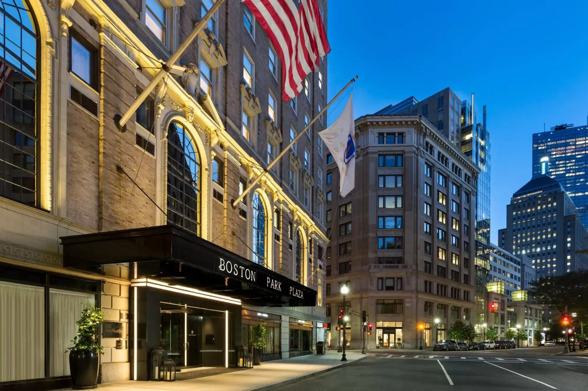 Property building in Boston Park Plaza