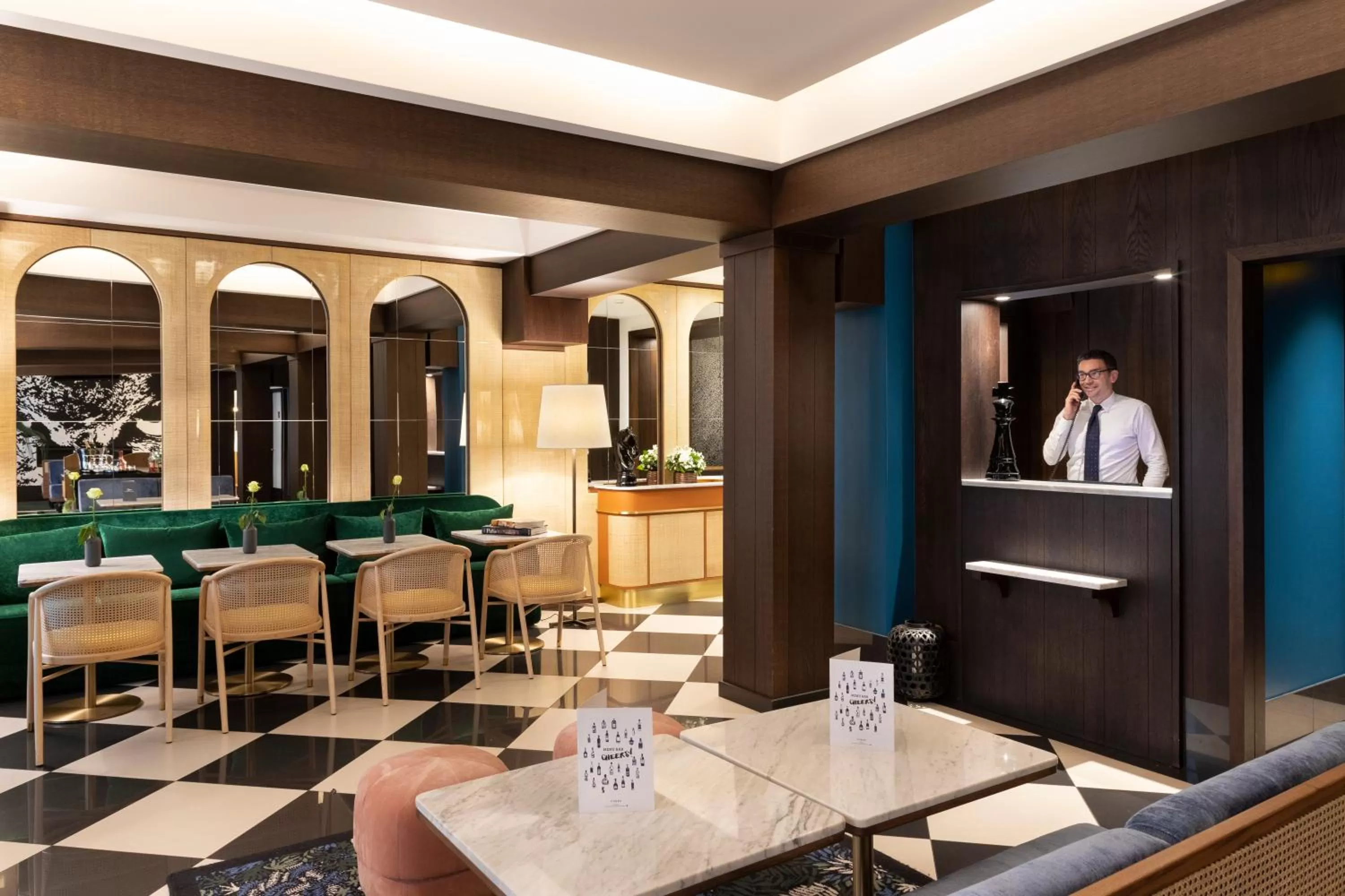 Staff in The Chess Hotel