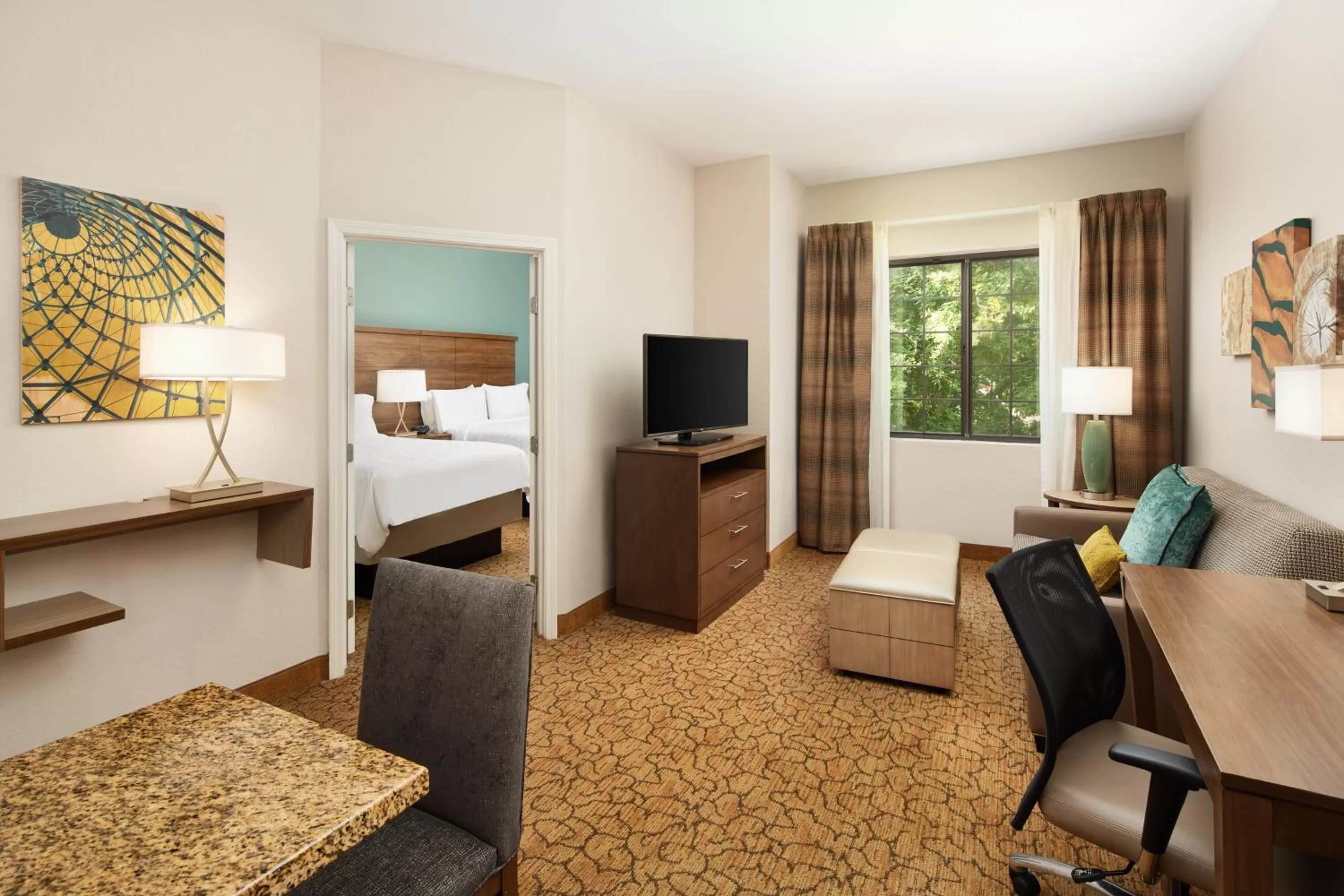 Photo of the whole room, Bed in Staybridge Suites Of Durham - Chapel Hill - RTP by IHG