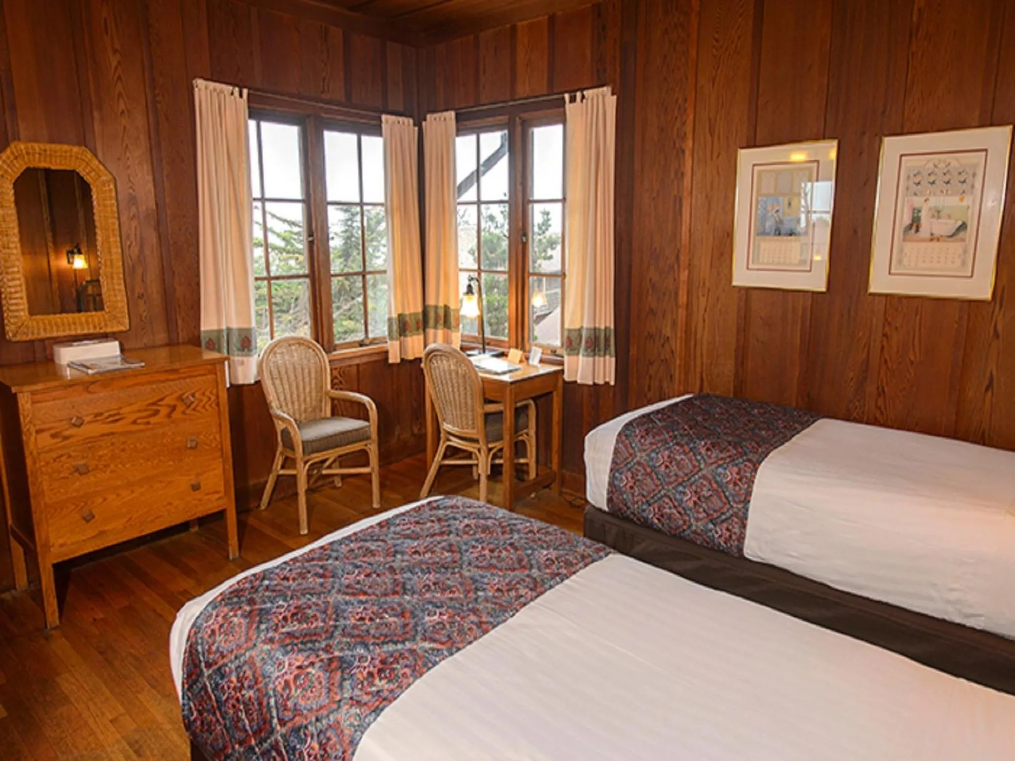 Bed in Asilomar Conference Grounds