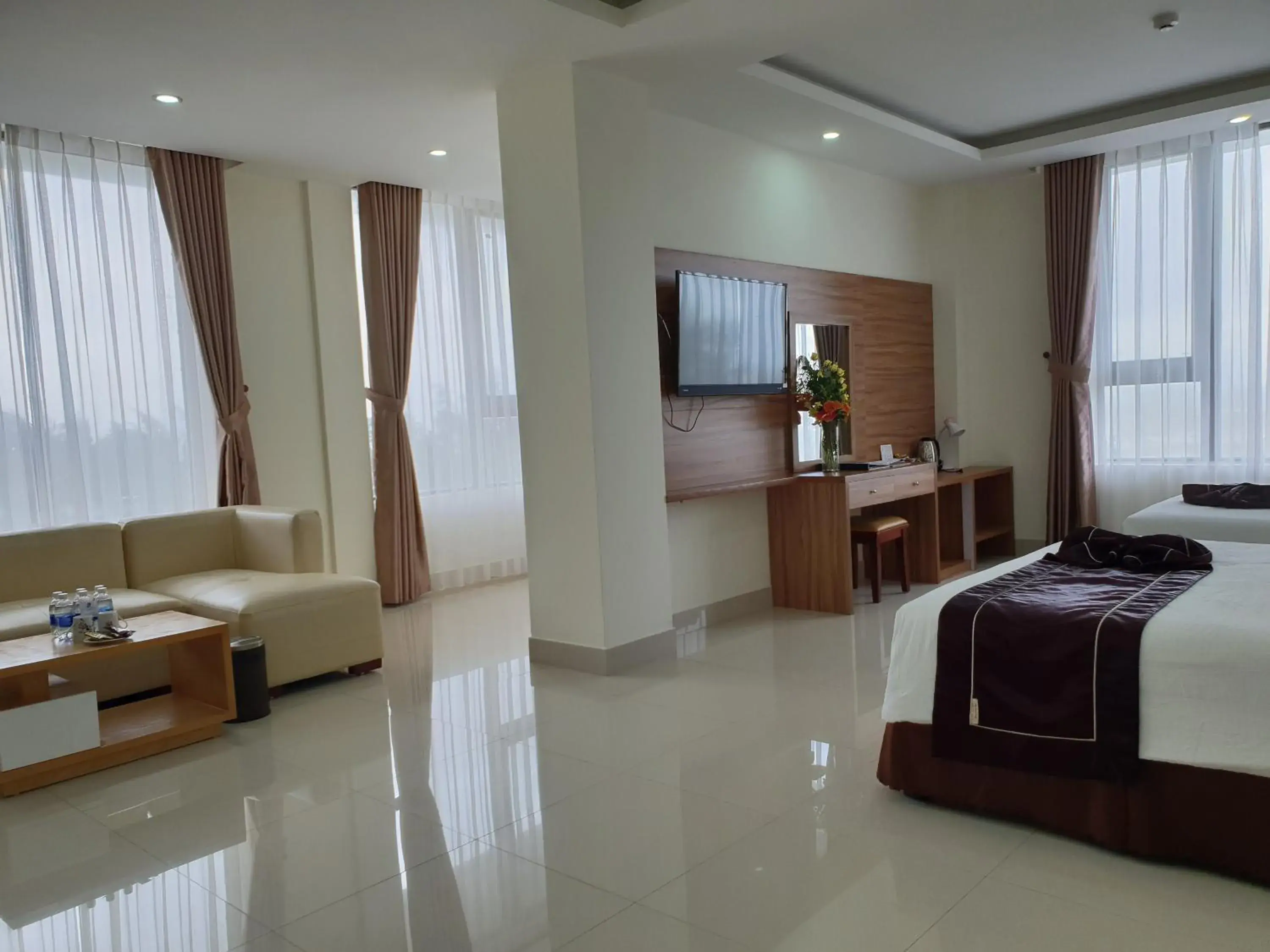 Living room, Seating Area in Phu Cuong Beach Hotel