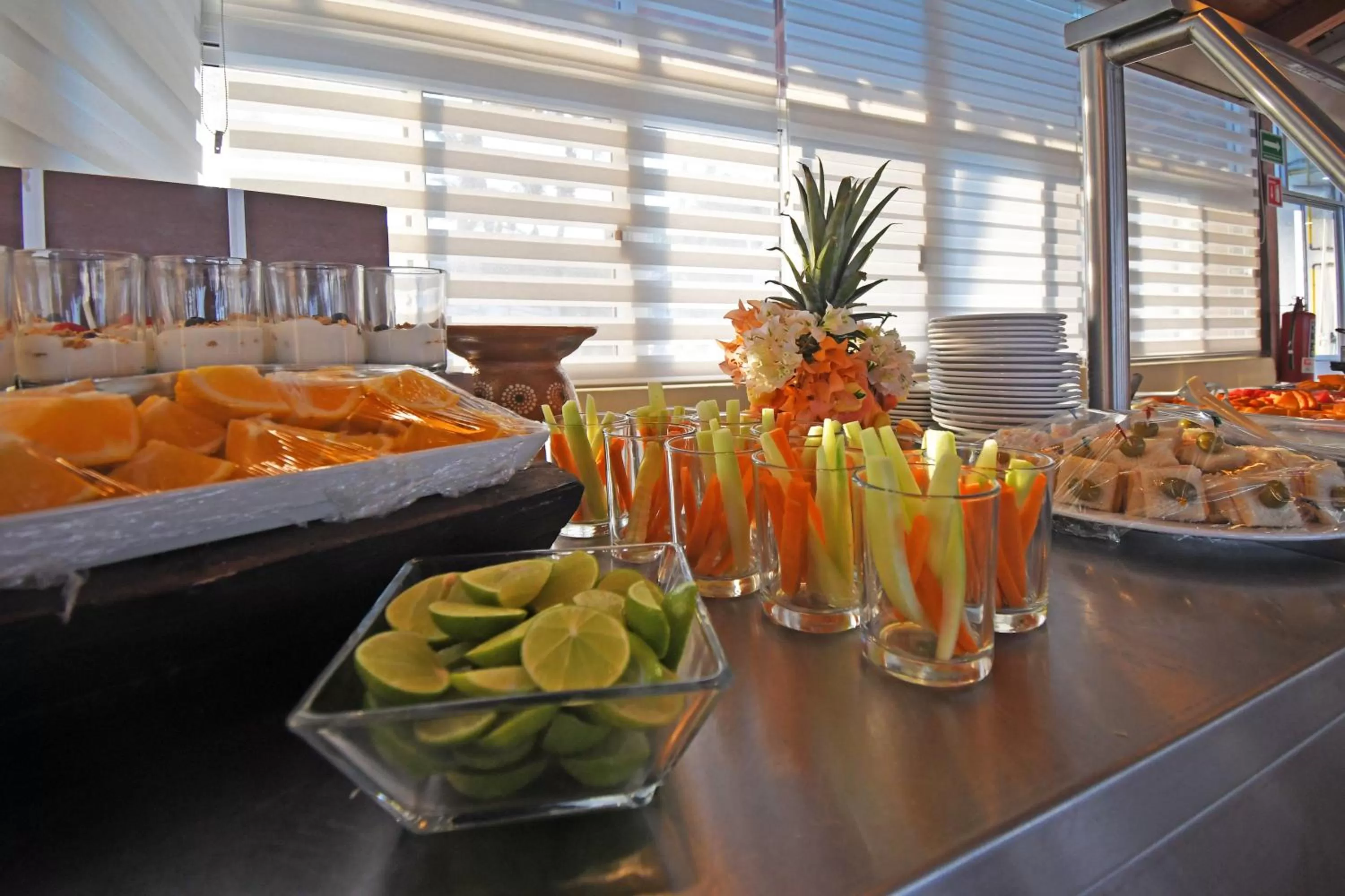 Buffet breakfast in The Westmarine Waterfront Hotel