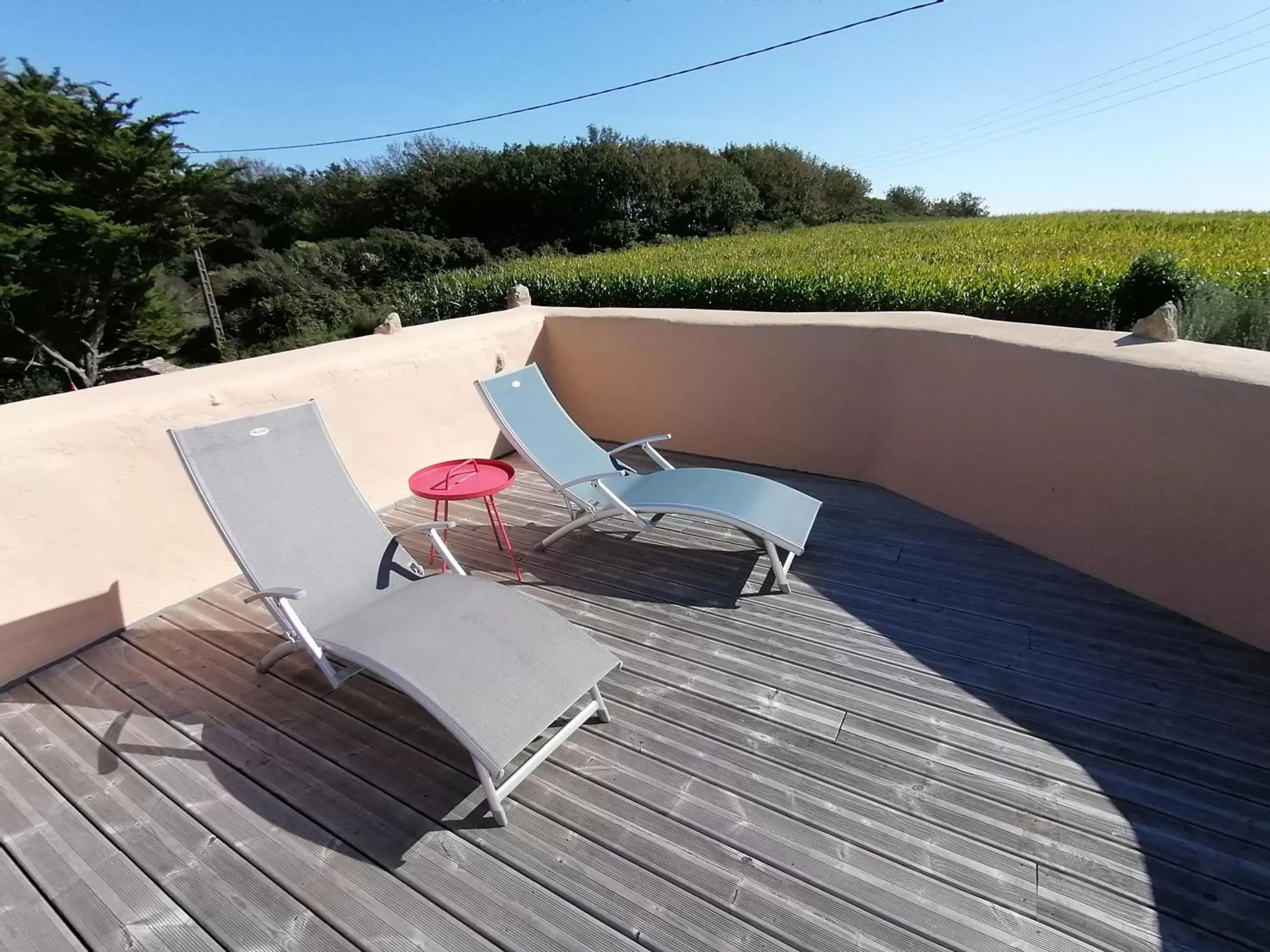 Balcony/Terrace in La Tour du Bois Dormant