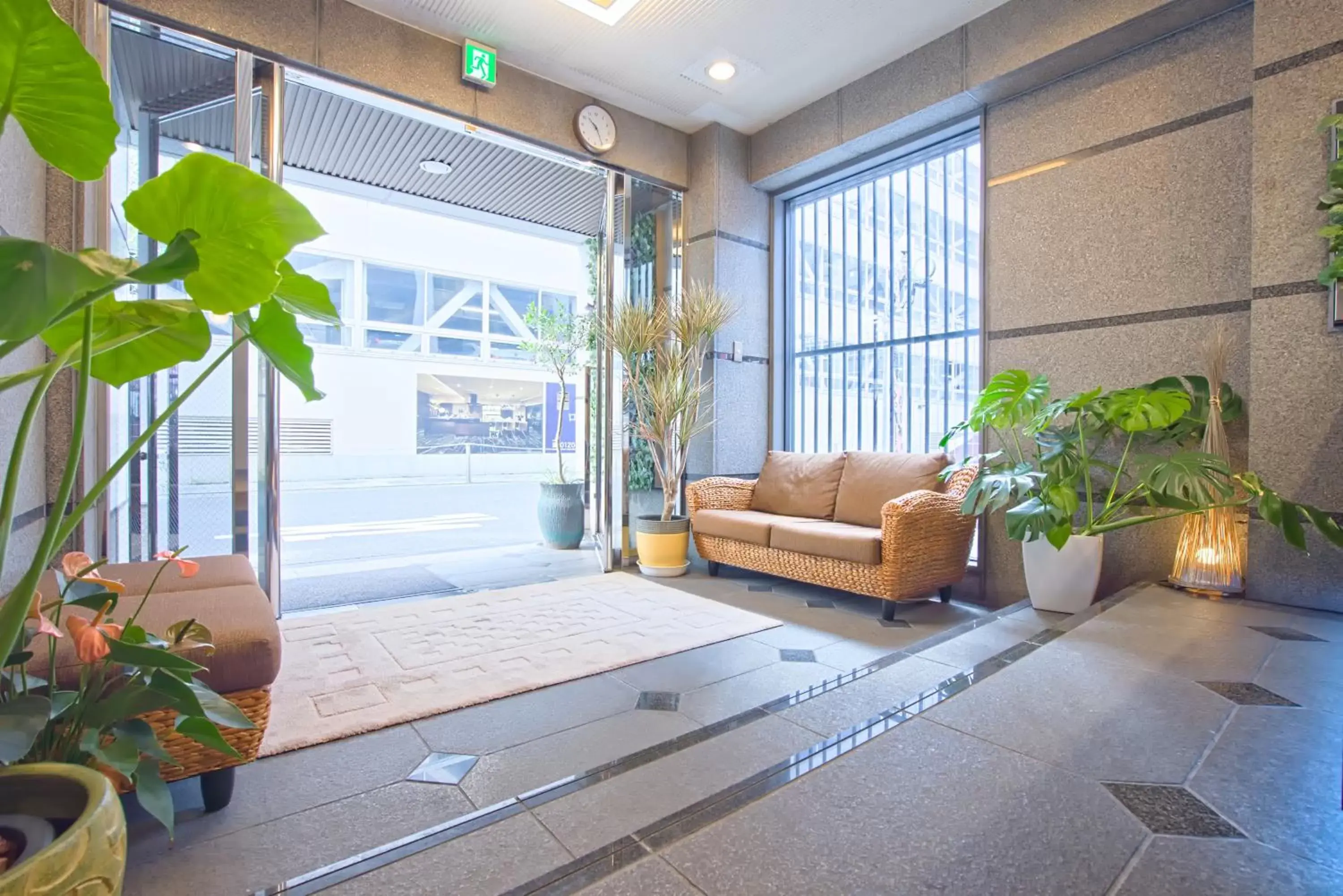 Lobby or reception in Feel Osaka Yu