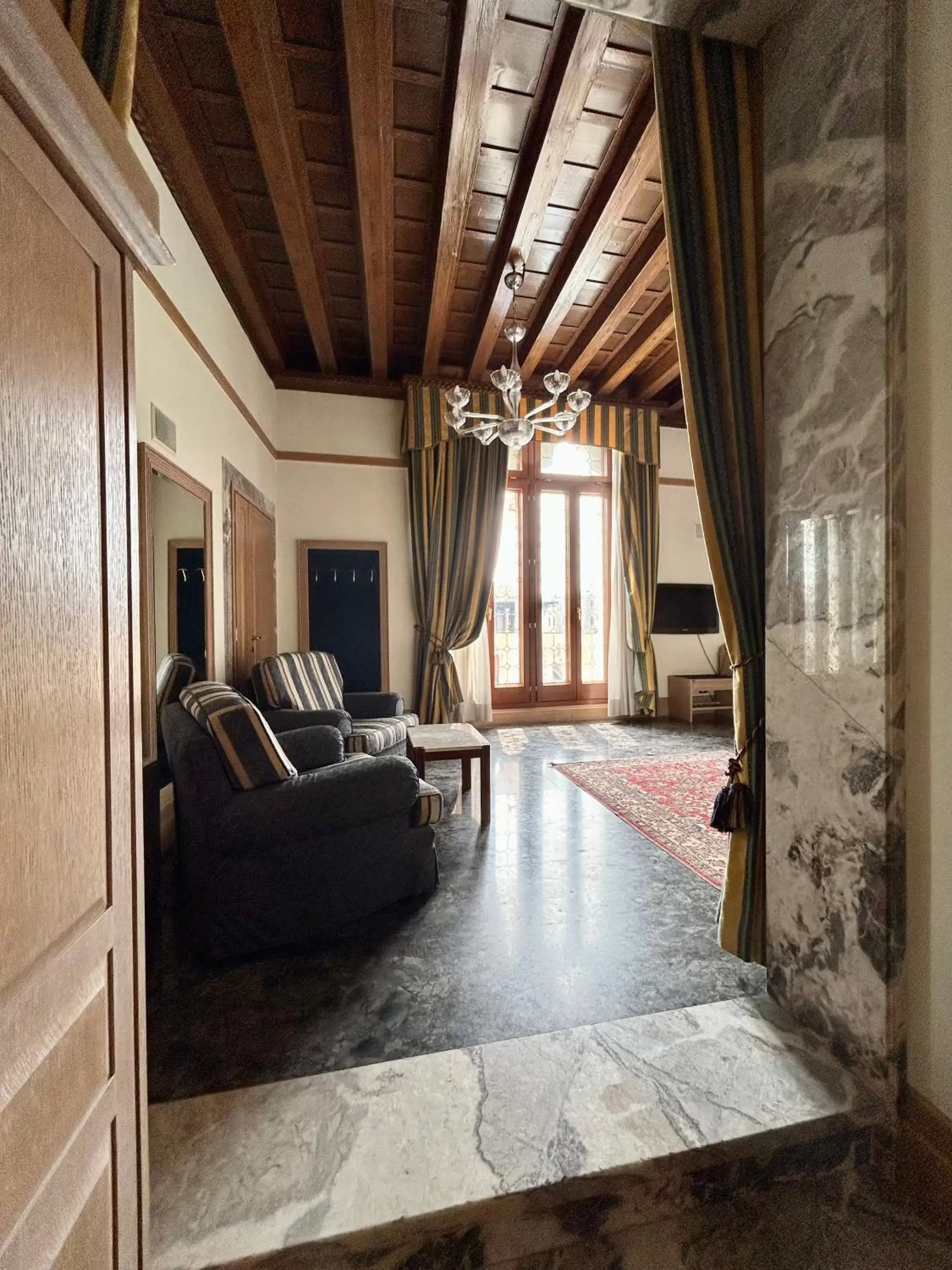 Living room, Seating Area in Foscari Palace