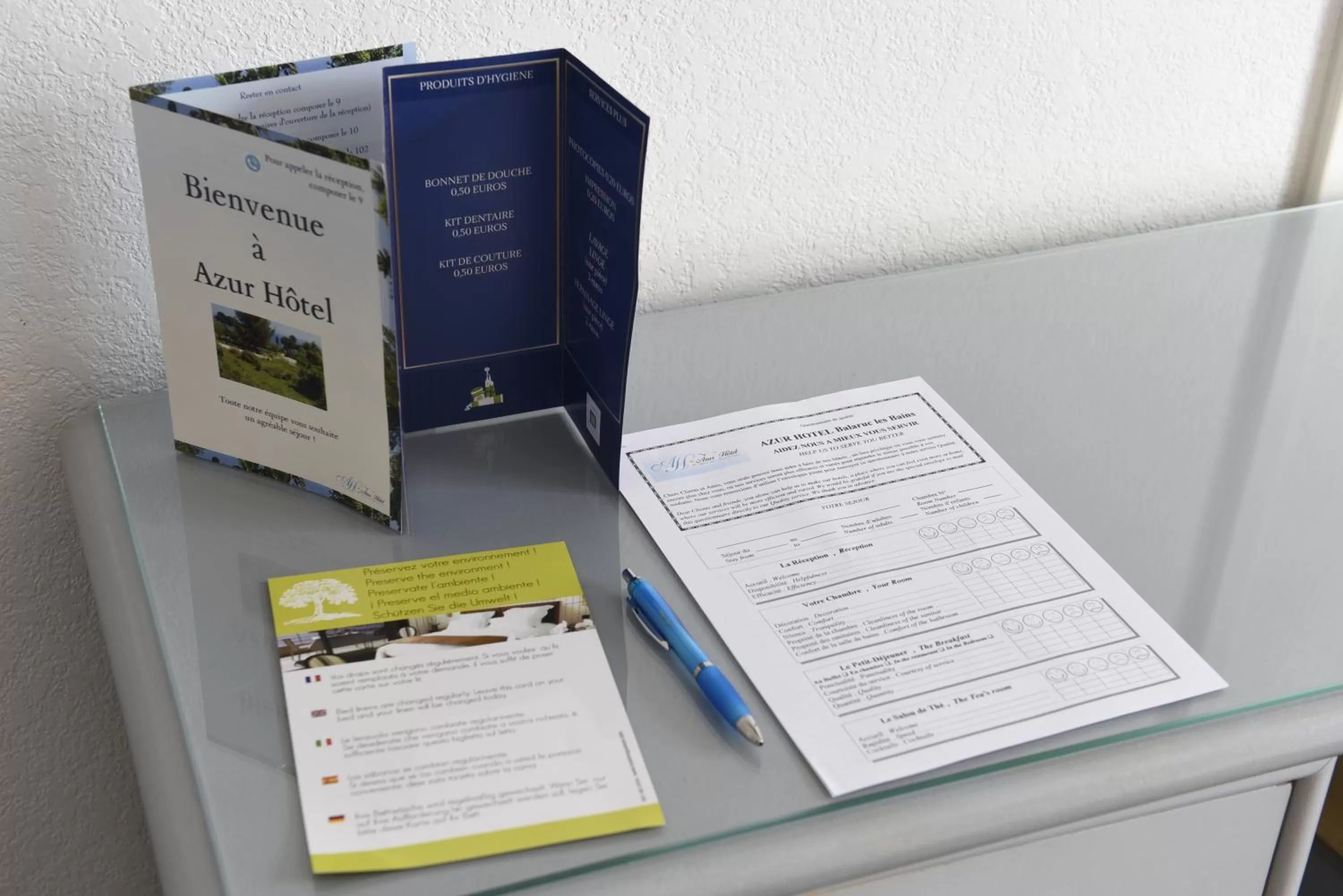 TV and multimedia in Azur Hôtel