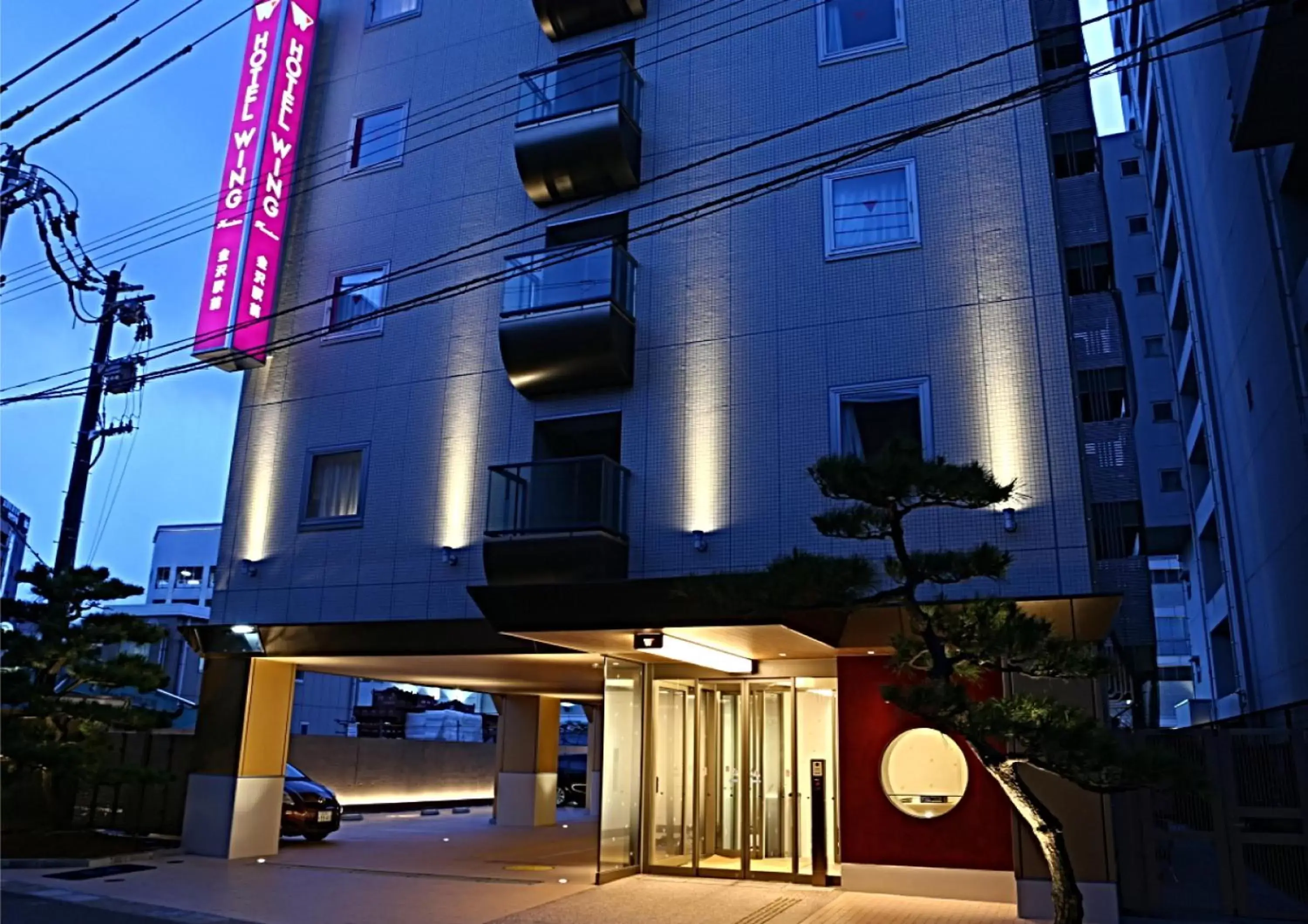 Property Building in Hotel Wing International Premium Kanazawa Ekimae