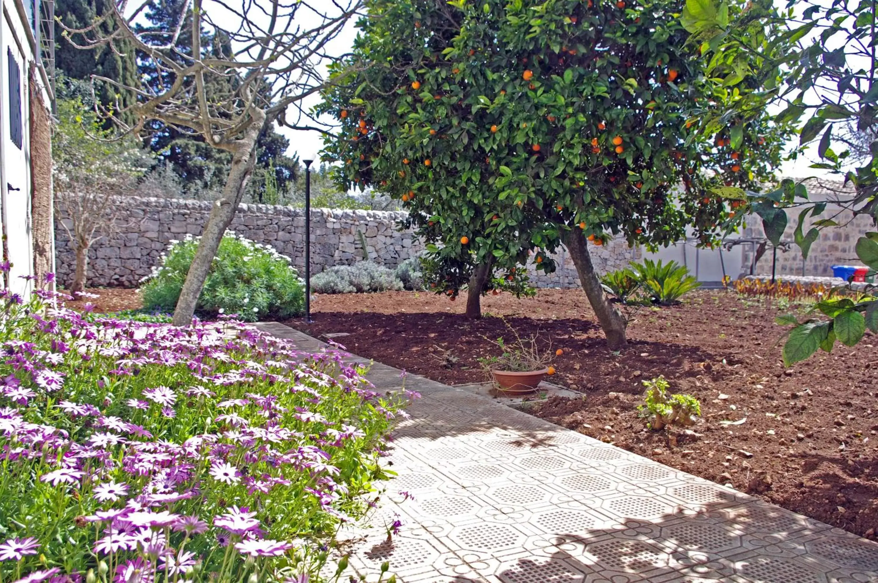 Garden in La Piccola Locanda