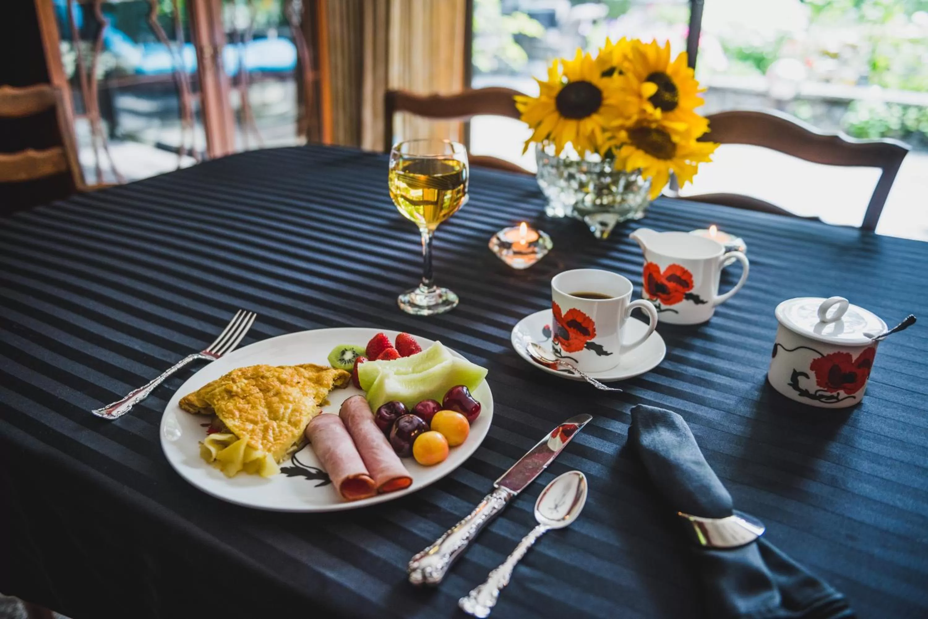 Food close-up in Misty Meadows B and B
