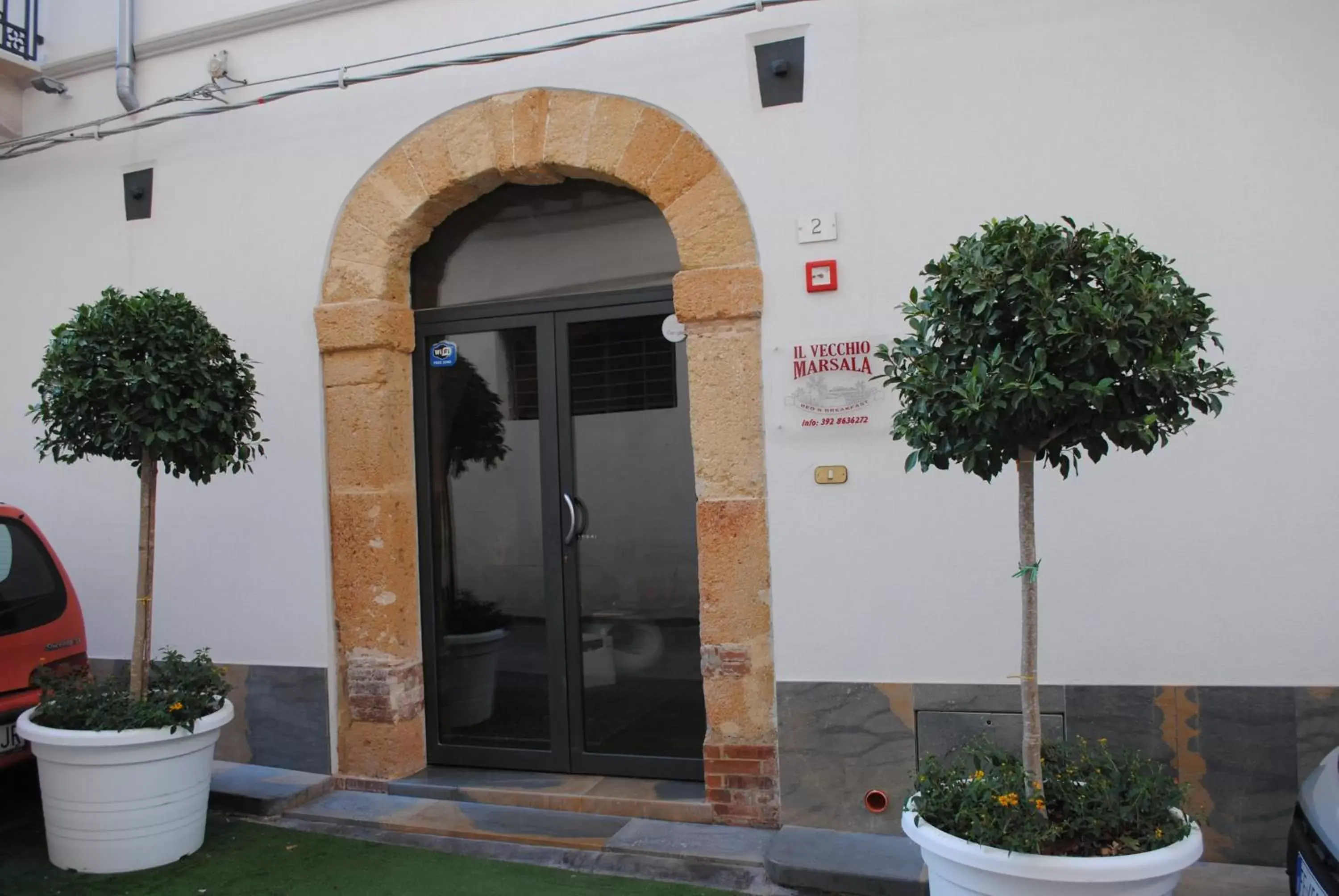 Facade/entrance in Il Vecchio Marsala