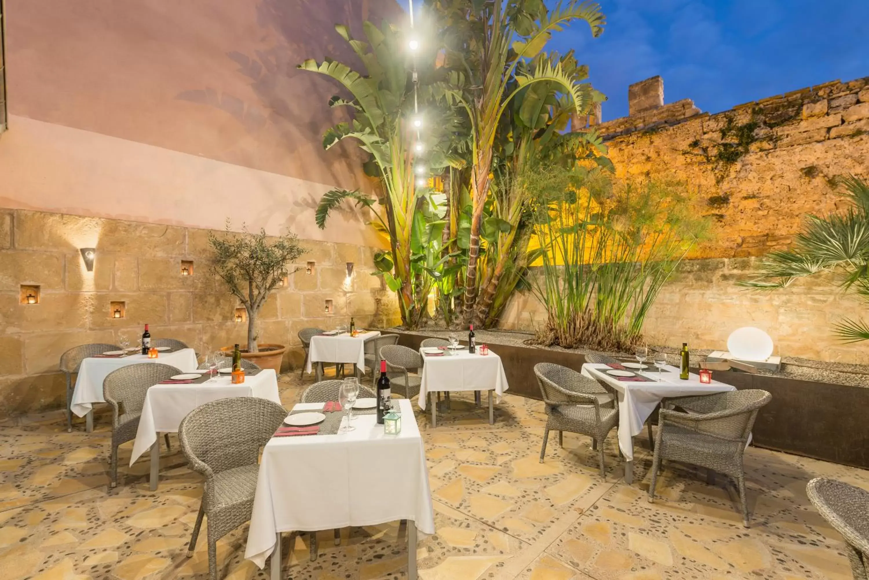Patio, Restaurant/Places to Eat in Alcudia Petit - Turismo de Interior