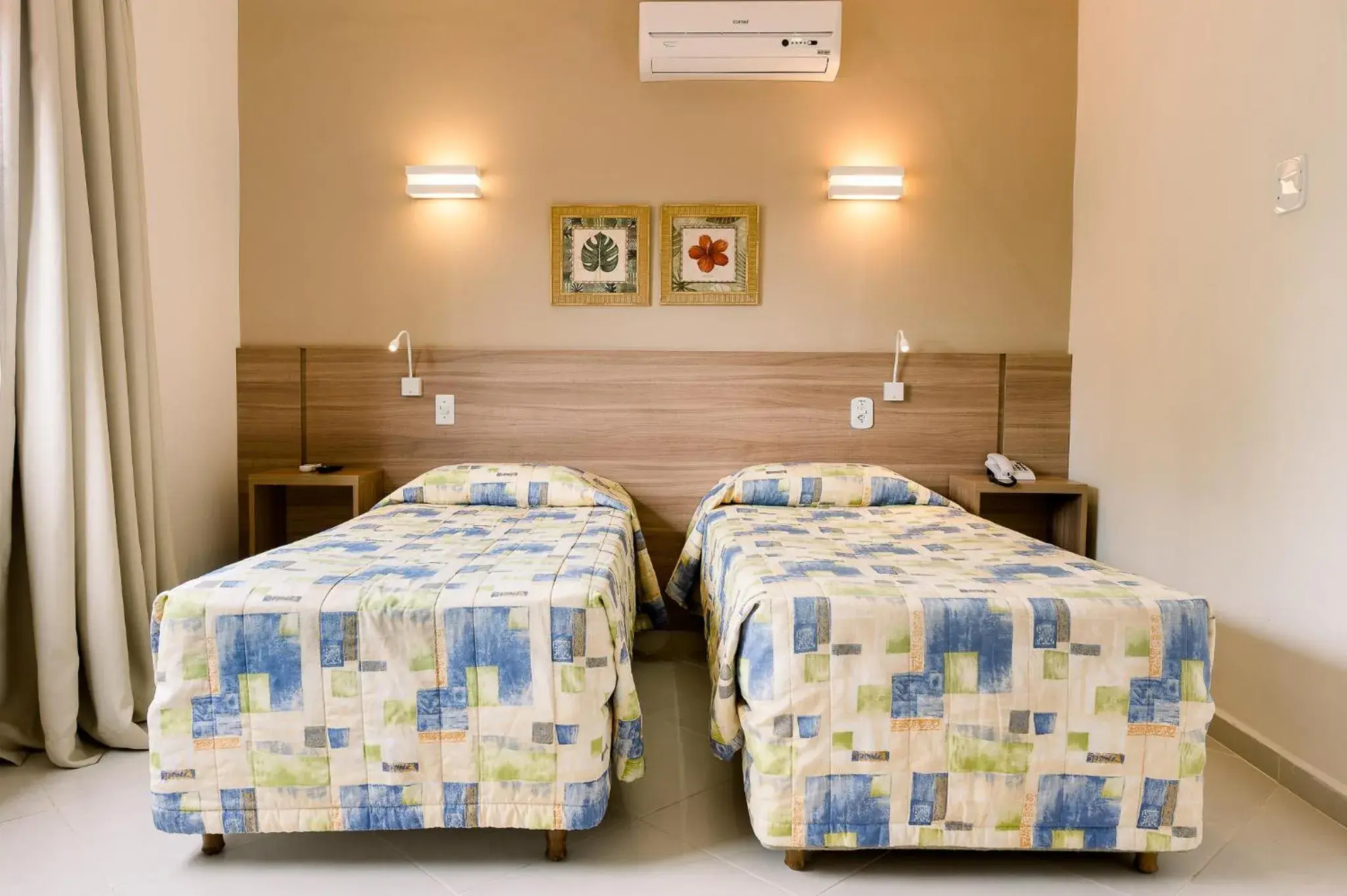 Bed in Guararema Parque Hotel