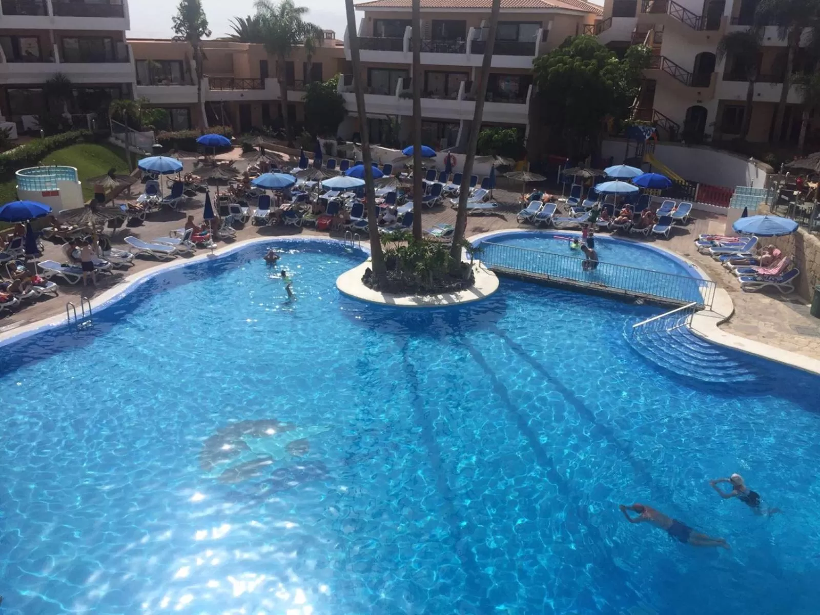 Pool view in Apartment South Tenerife