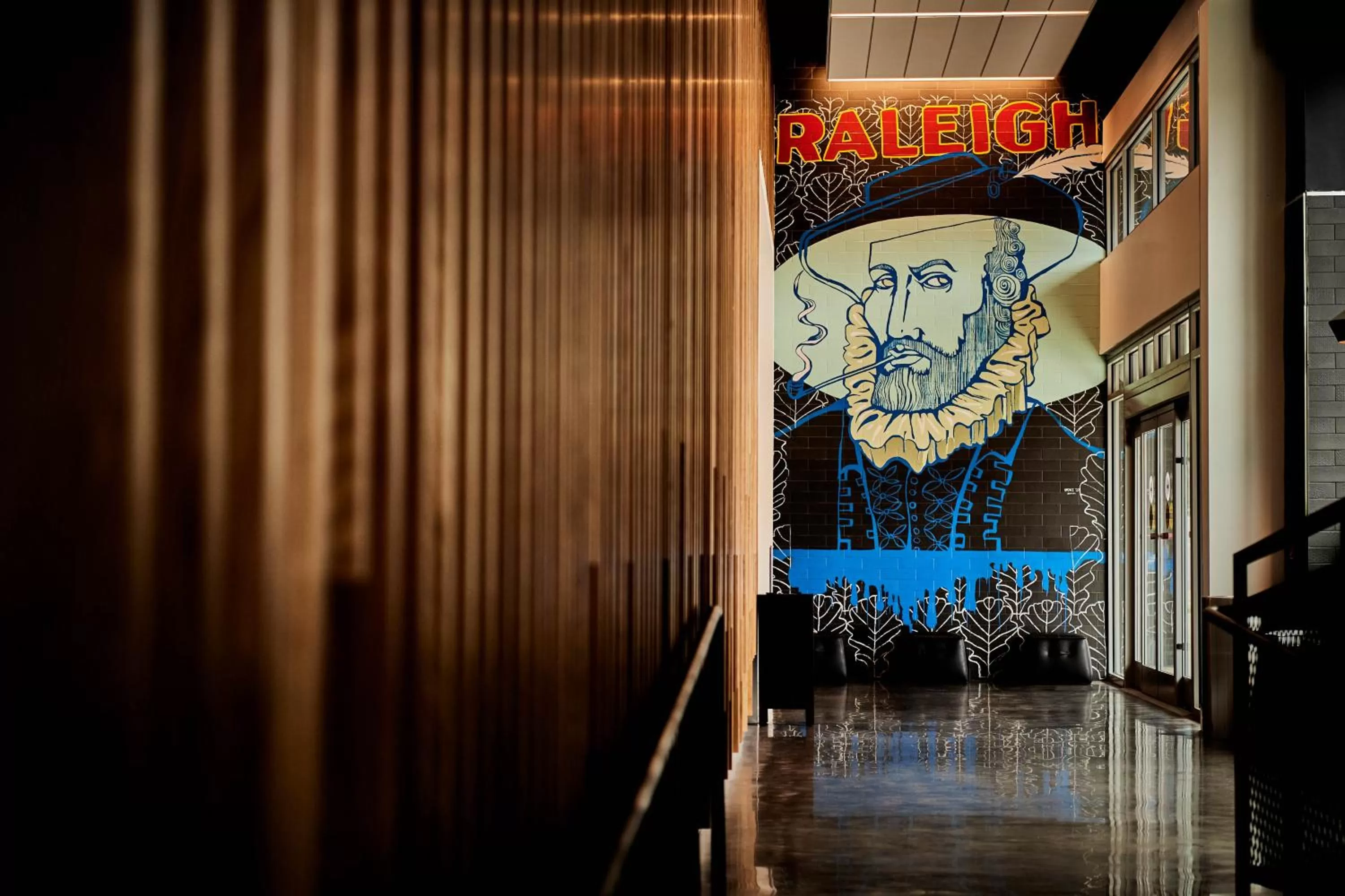 Decorative detail in The Casso, Raleigh, a Tribute Portfolio Hotel