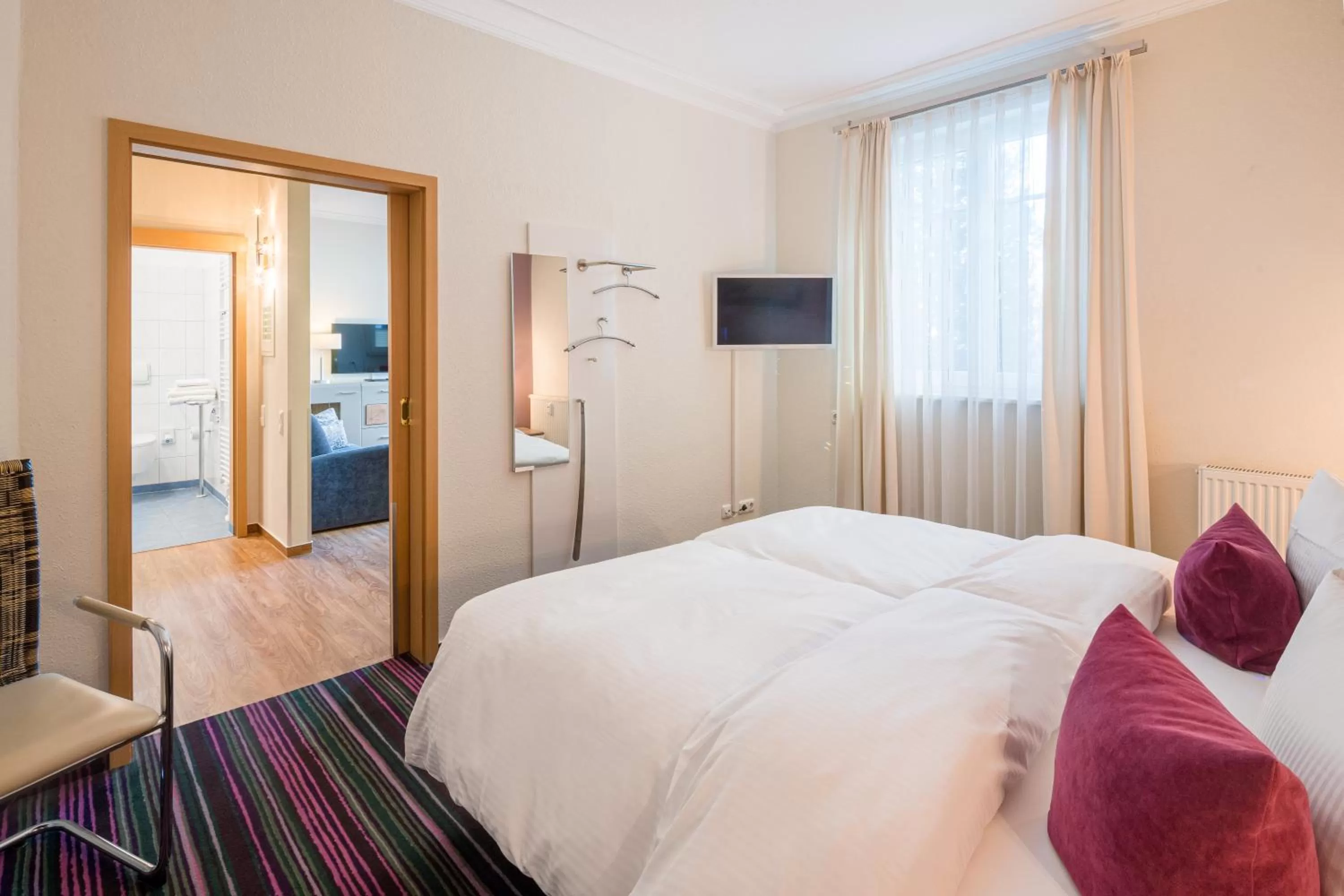 Bedroom, Bed in Hotel Residenz Waldkrone Kühlungsborn