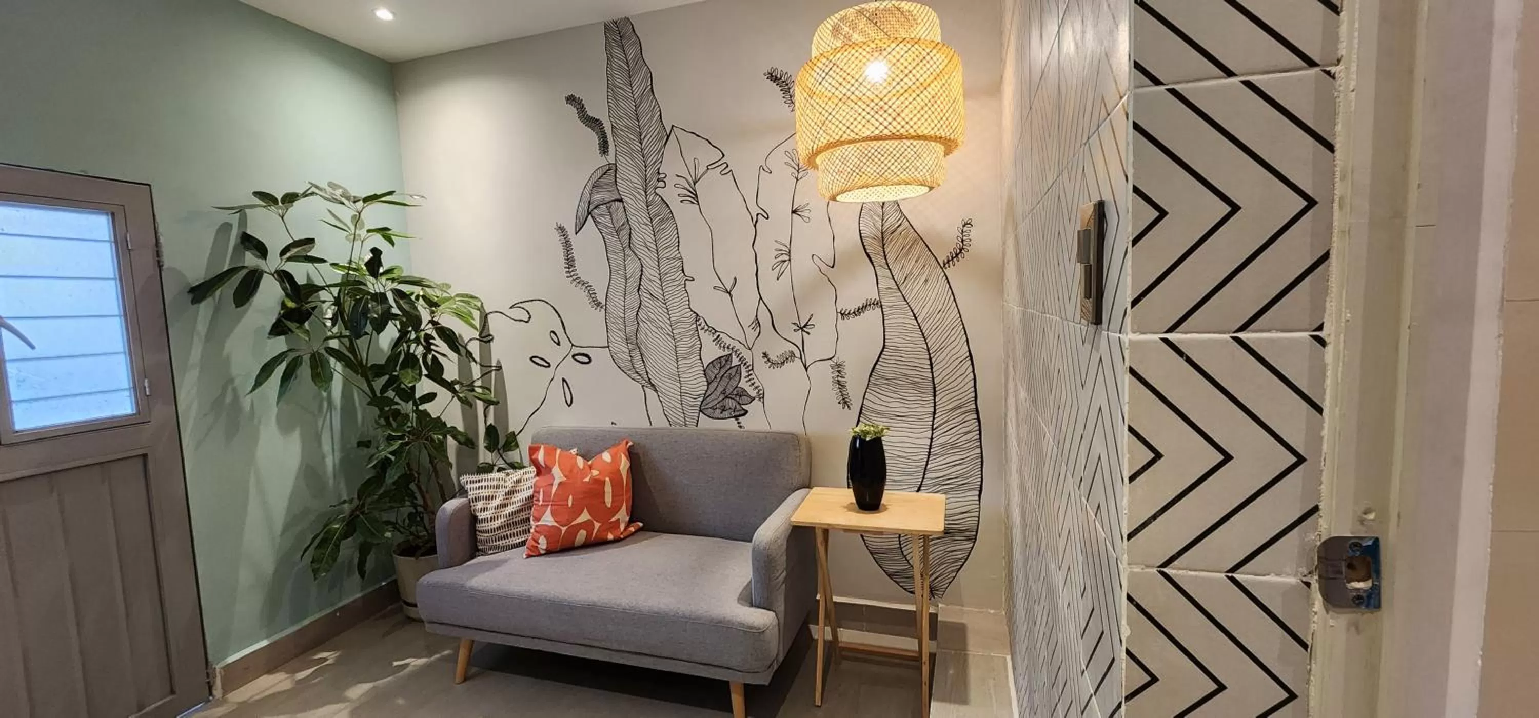 Living room, Seating Area in Loft 33