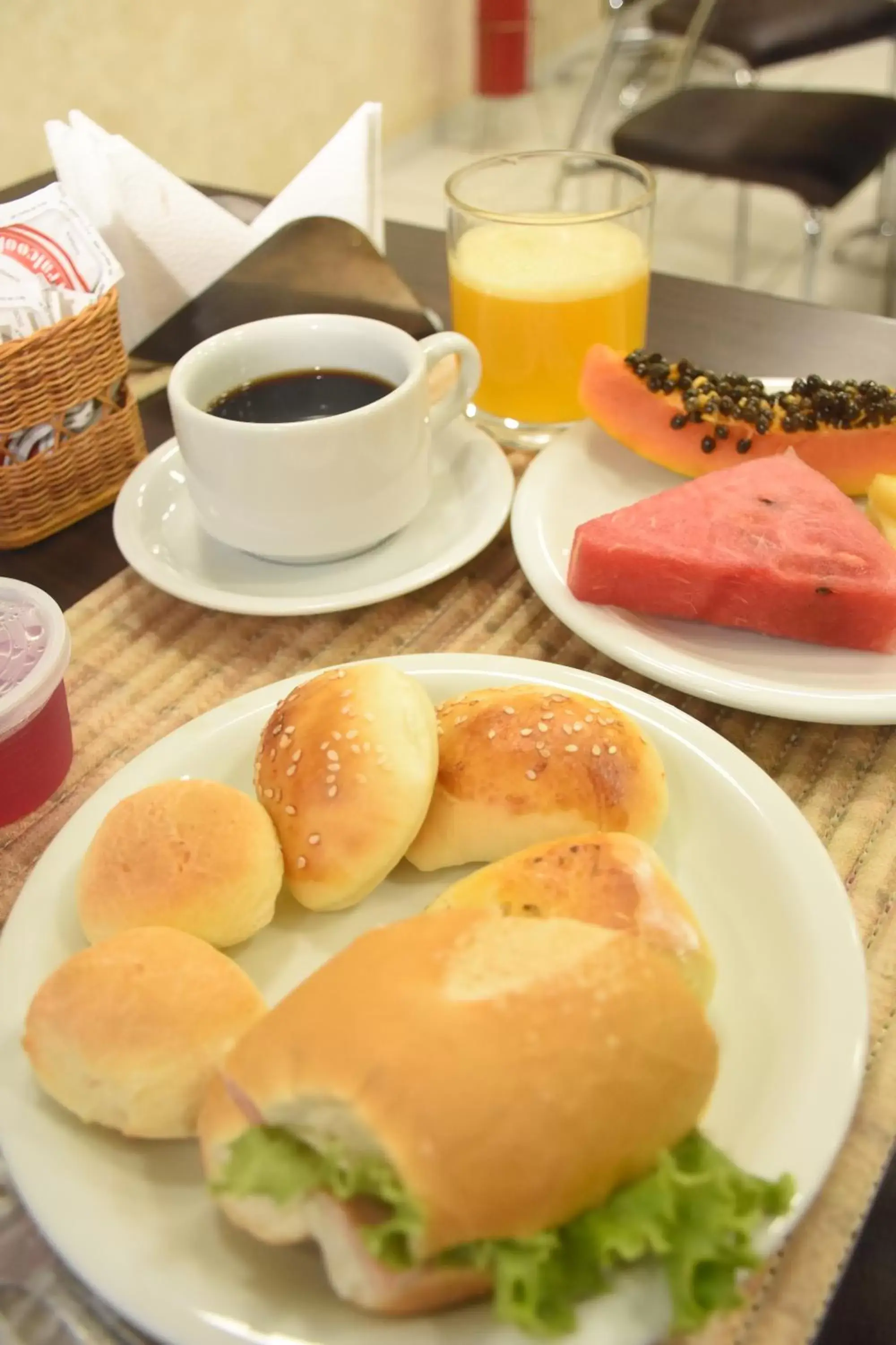 Food and drinks, Breakfast in Larison Hotéis - Ji-Paraná